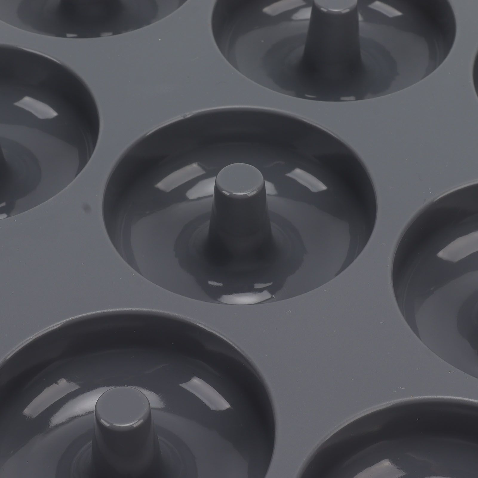 Silicone Donut Mold 9 Cavity Prevents Stick Safe Heat Resistance Doughnut Pan view 13