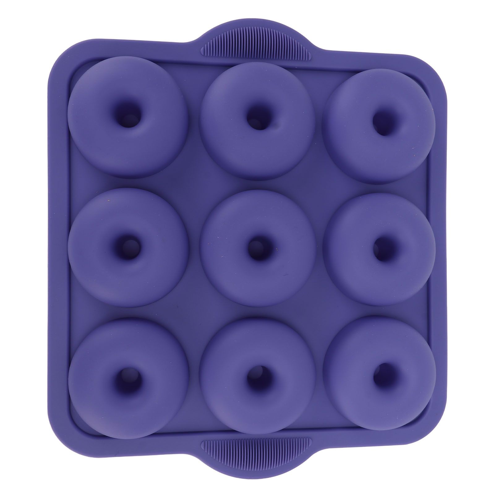 Silicone Donut Mold 9 Cavity Prevents Stick Safe Heat Resistance Doughnut Pan view 4