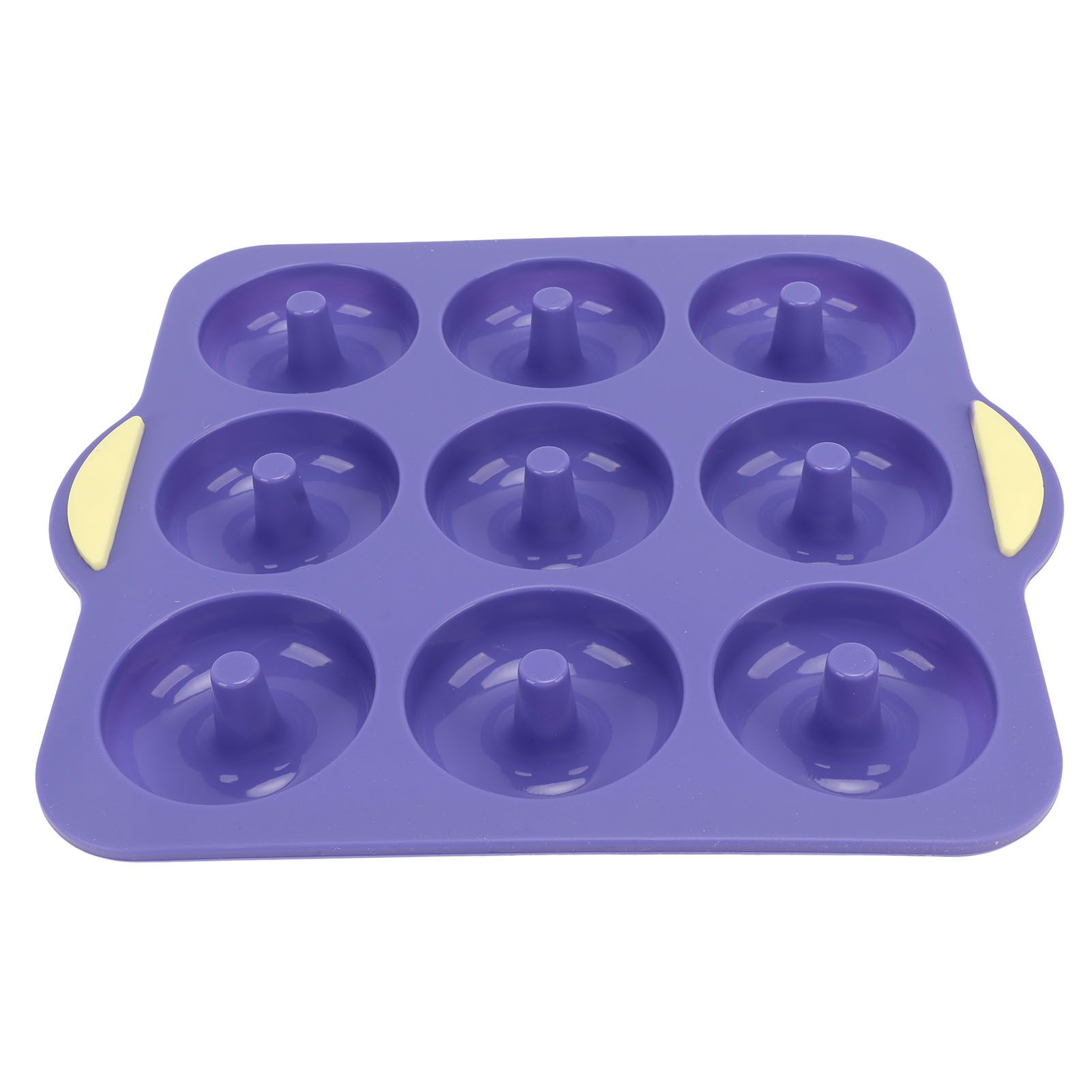 Silicone Donut Mold 9 Cavity Prevents Stick Safe Heat Resistance Doughnut Pan view 5