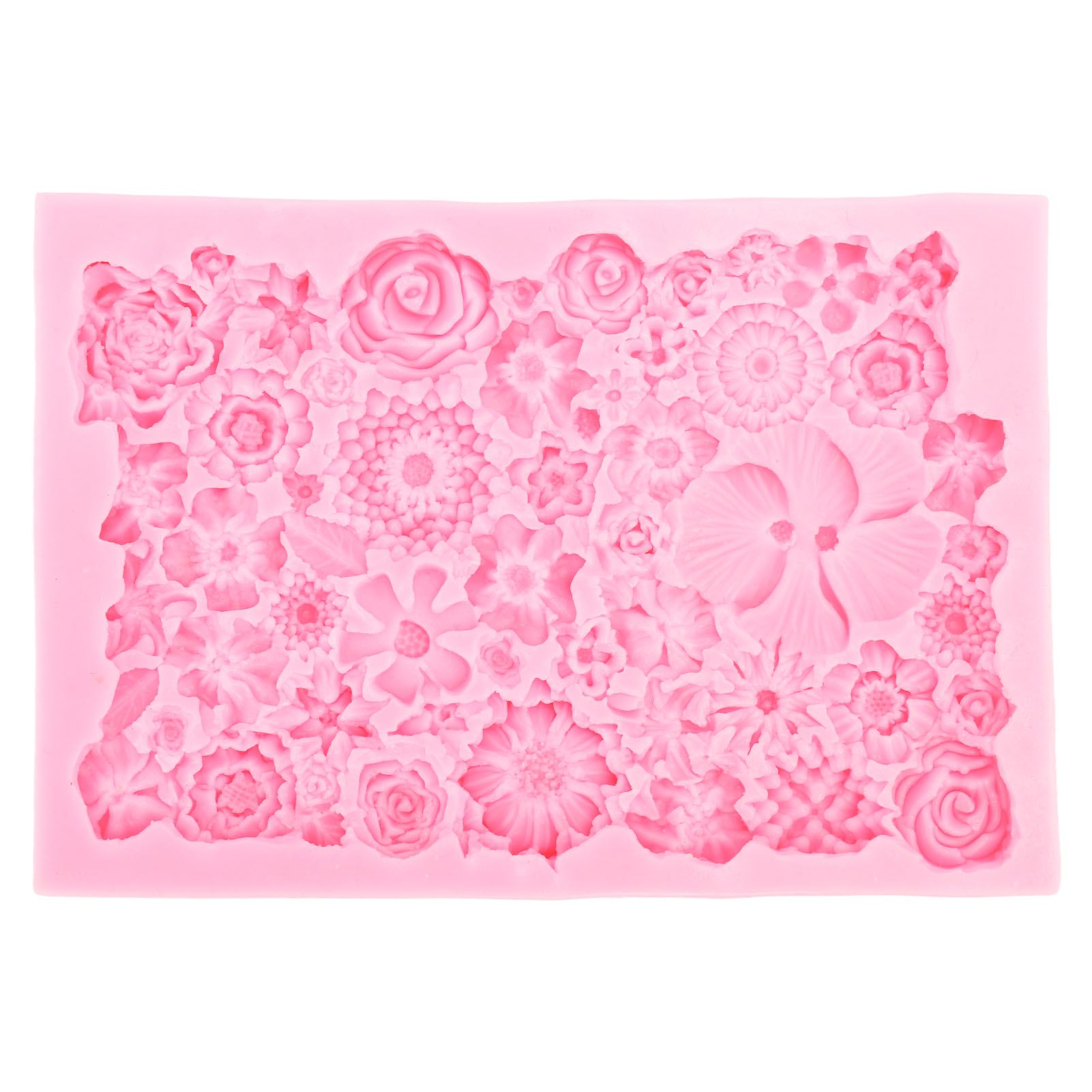 Fondant Mold Stick Proof Easy Release Odorless Silicone DIY Baking Mold for