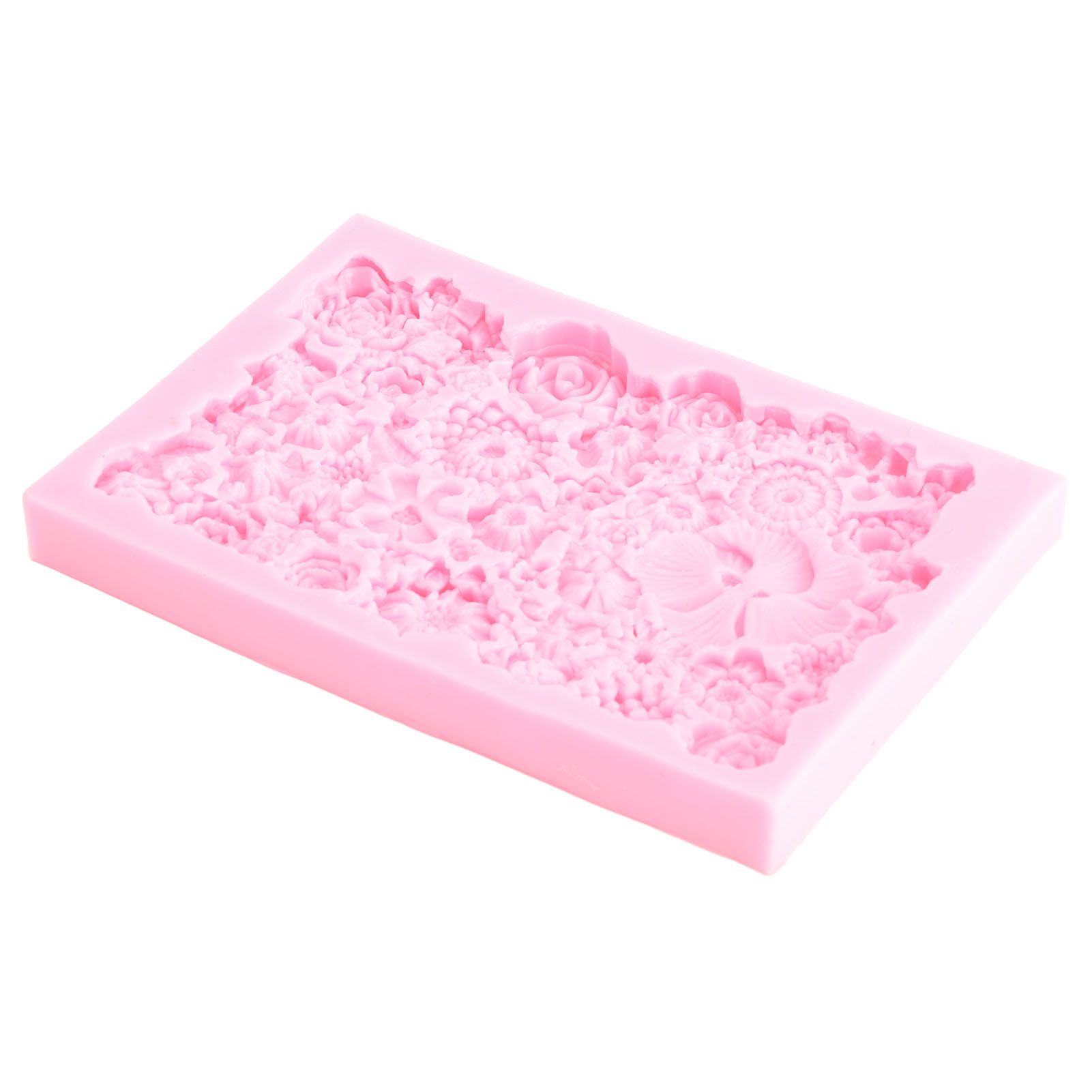 Fondant Mold Stick Proof Easy Release Odorless Silicone DIY Baking Mold for view 3