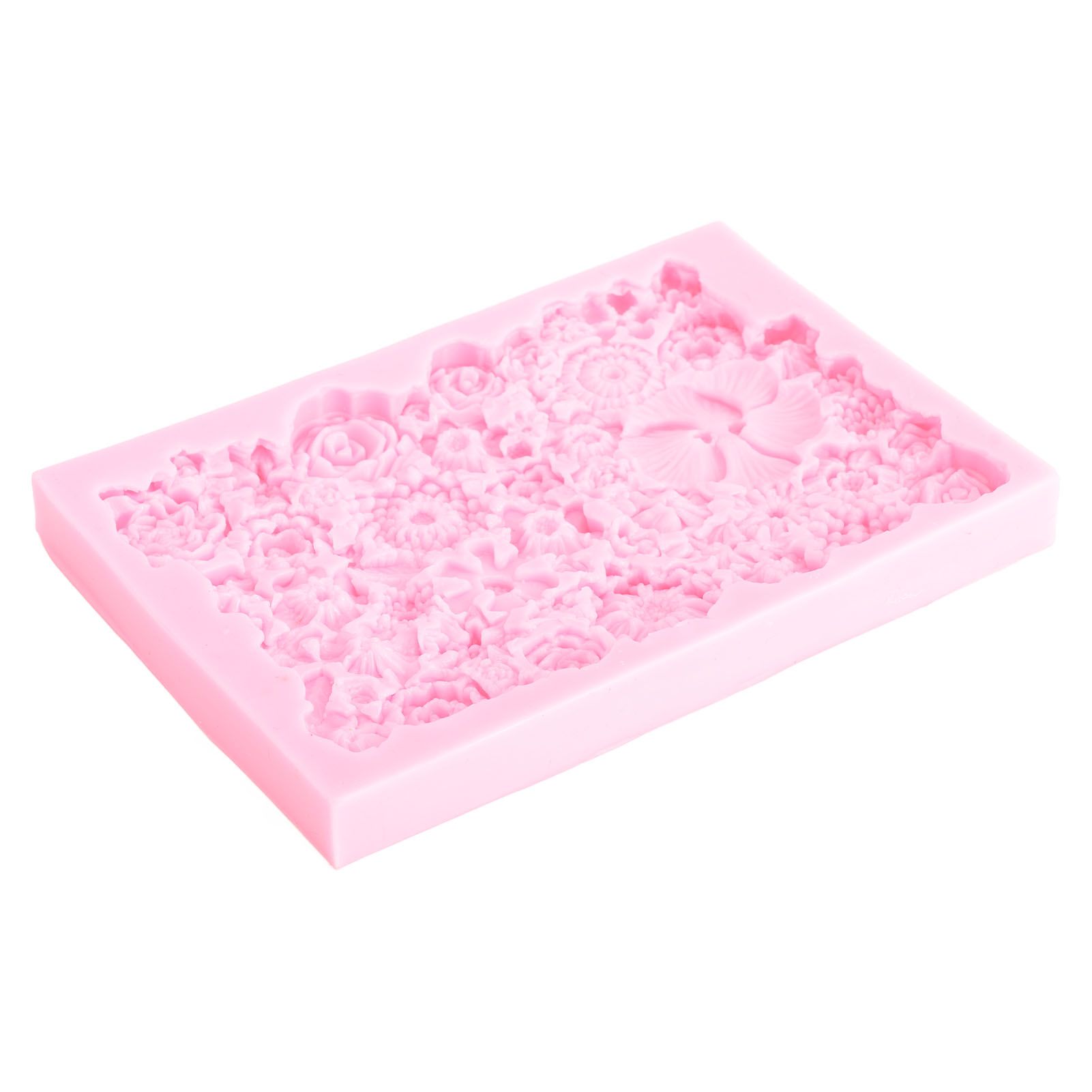 Fondant Mold Stick Proof Easy Release Odorless Silicone DIY Baking Mold for view 4