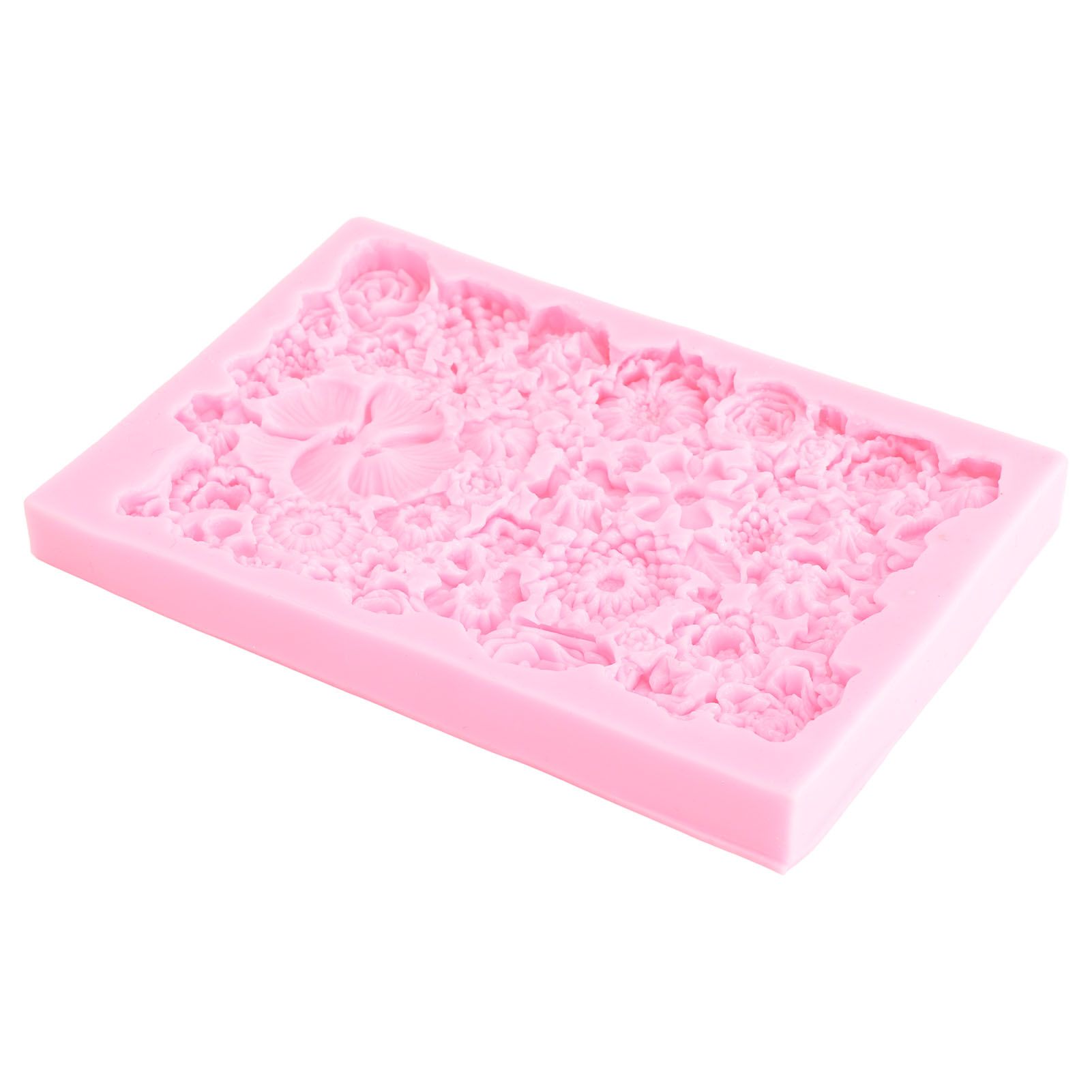 Fondant Mold Stick Proof Easy Release Odorless Silicone DIY Baking Mold for view 8