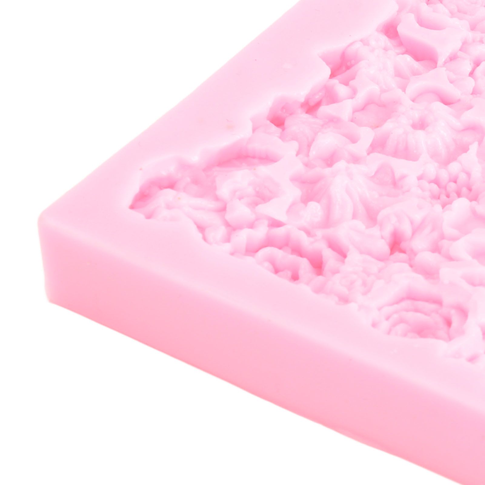 Fondant Mold Stick Proof Easy Release Odorless Silicone DIY Baking Mold for view 14