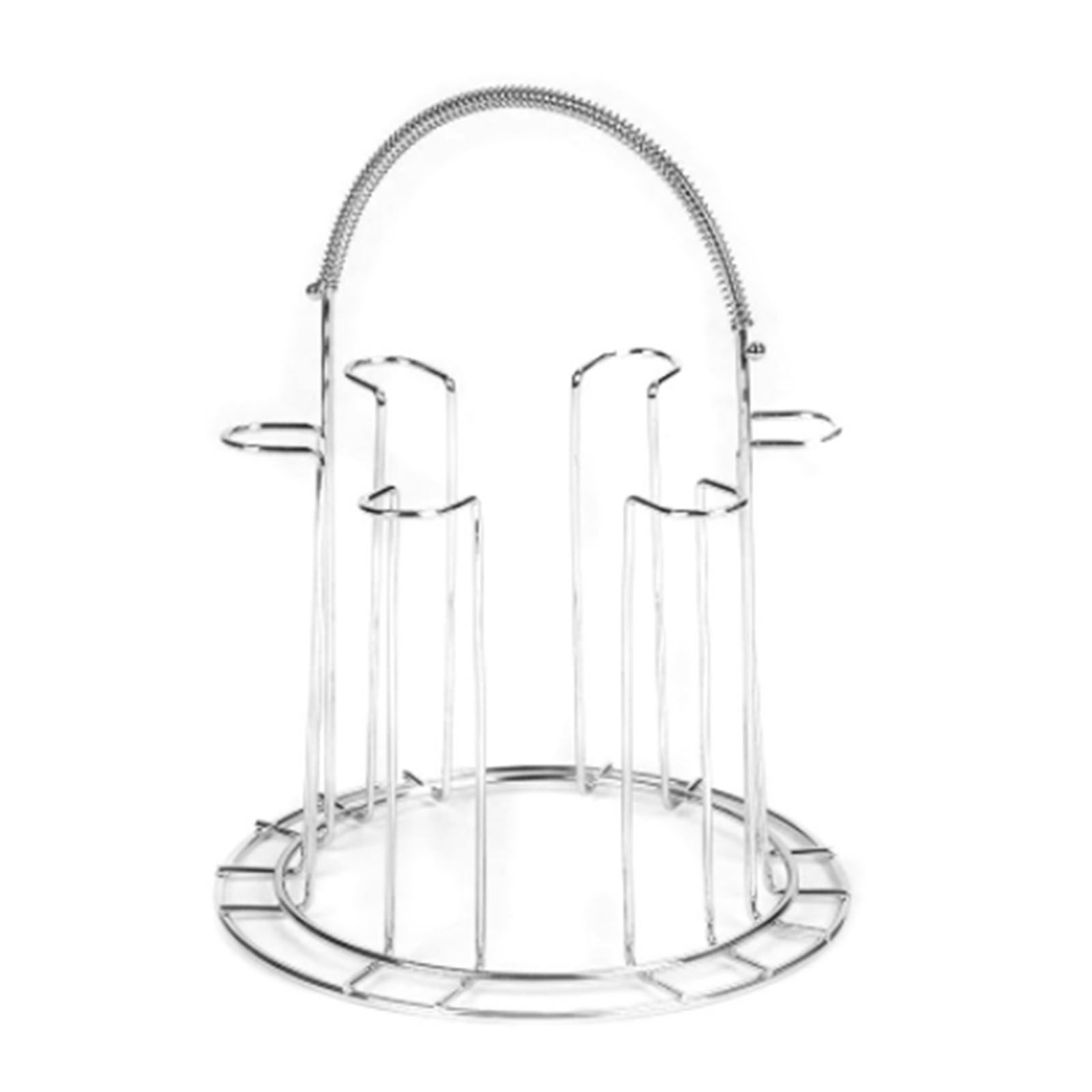 Glass Water Cup Rack Bracket Stainless Steel Household Draining Cup Storage