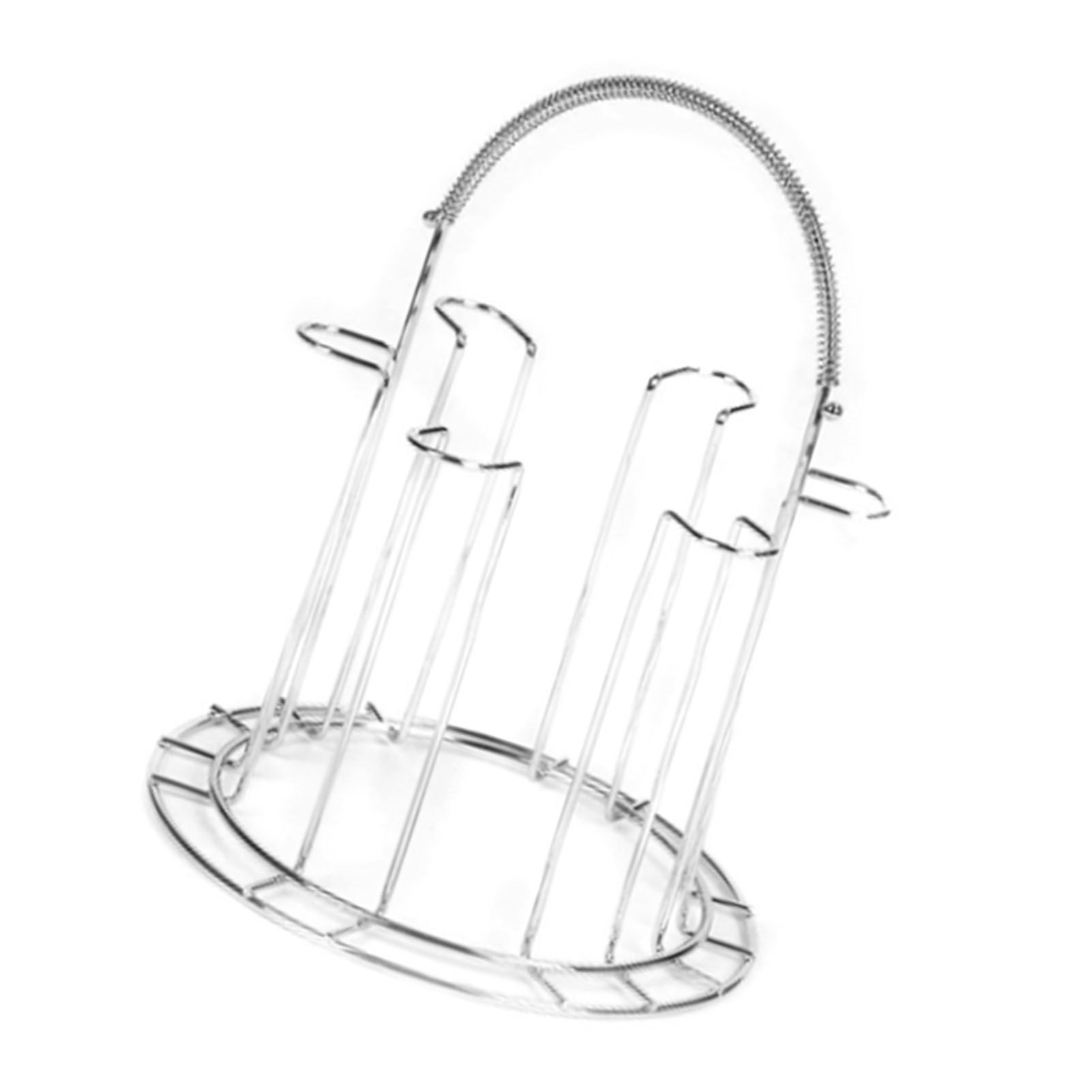 Glass Water Cup Rack Bracket Stainless Steel Household Draining Cup Storage view 4