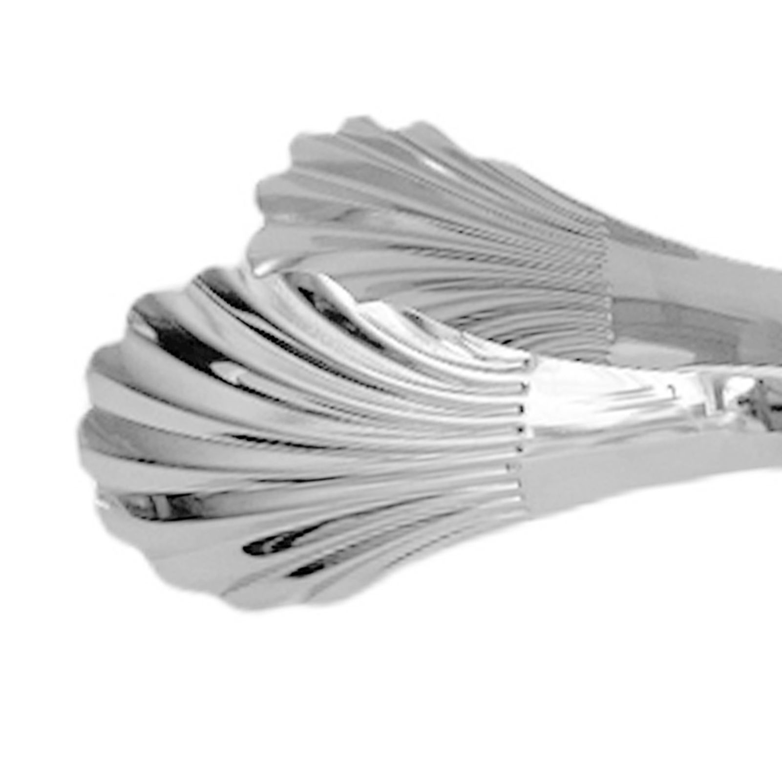 Cooking Tongs Multipurpose Heat Resistance Shell Shape Stainless Steel Kitchen view 7