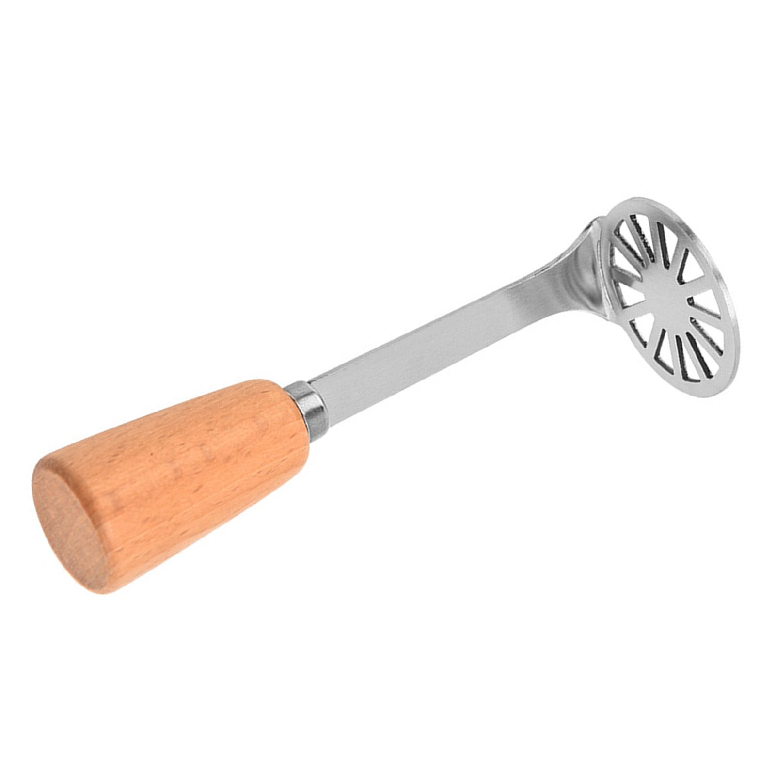 Potato Masher 304 Stainless Steel Potato Smasher Kitchen Tool Metal Mashing view 3
