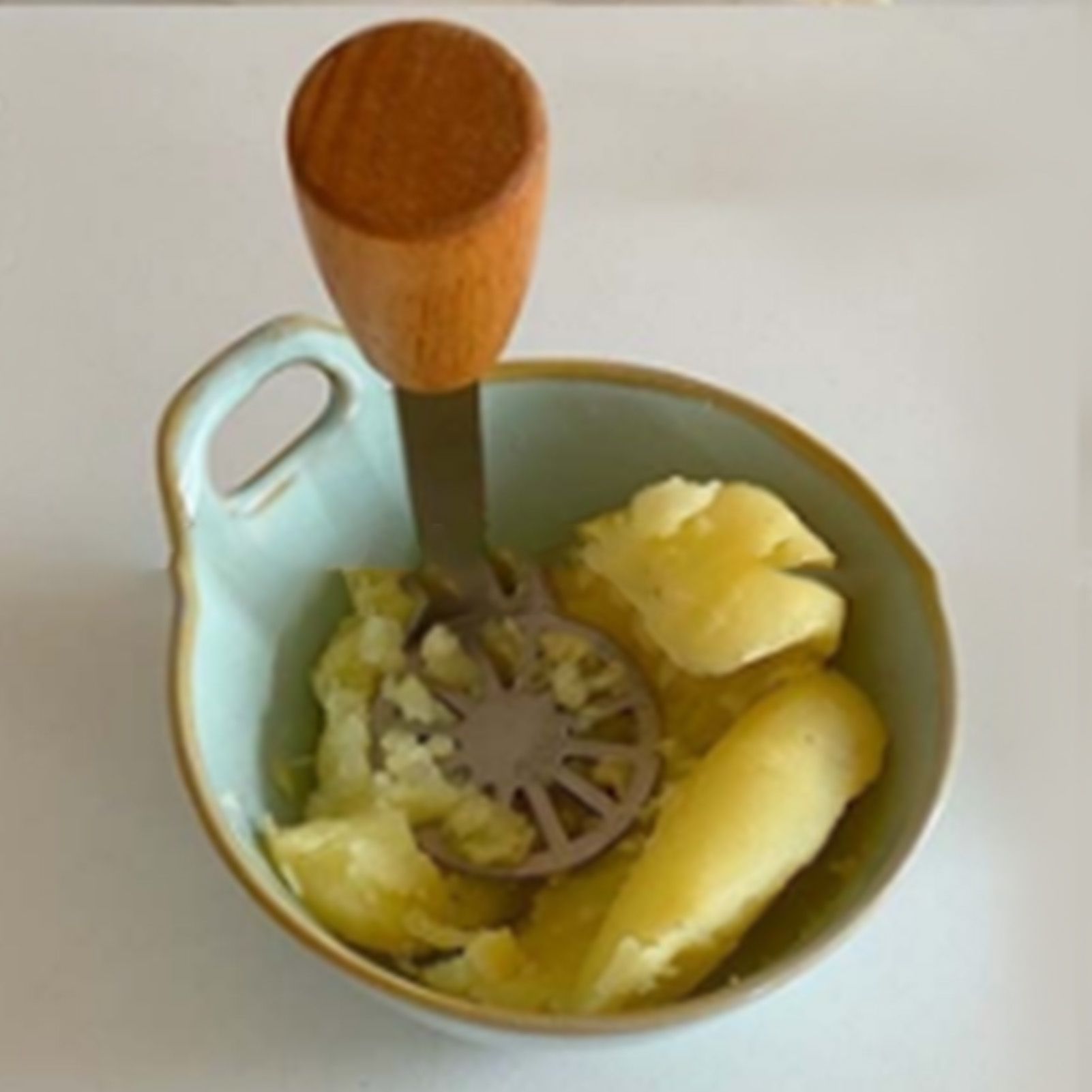 Potato Masher 304 Stainless Steel Potato Smasher Kitchen Tool Metal Mashing view 11