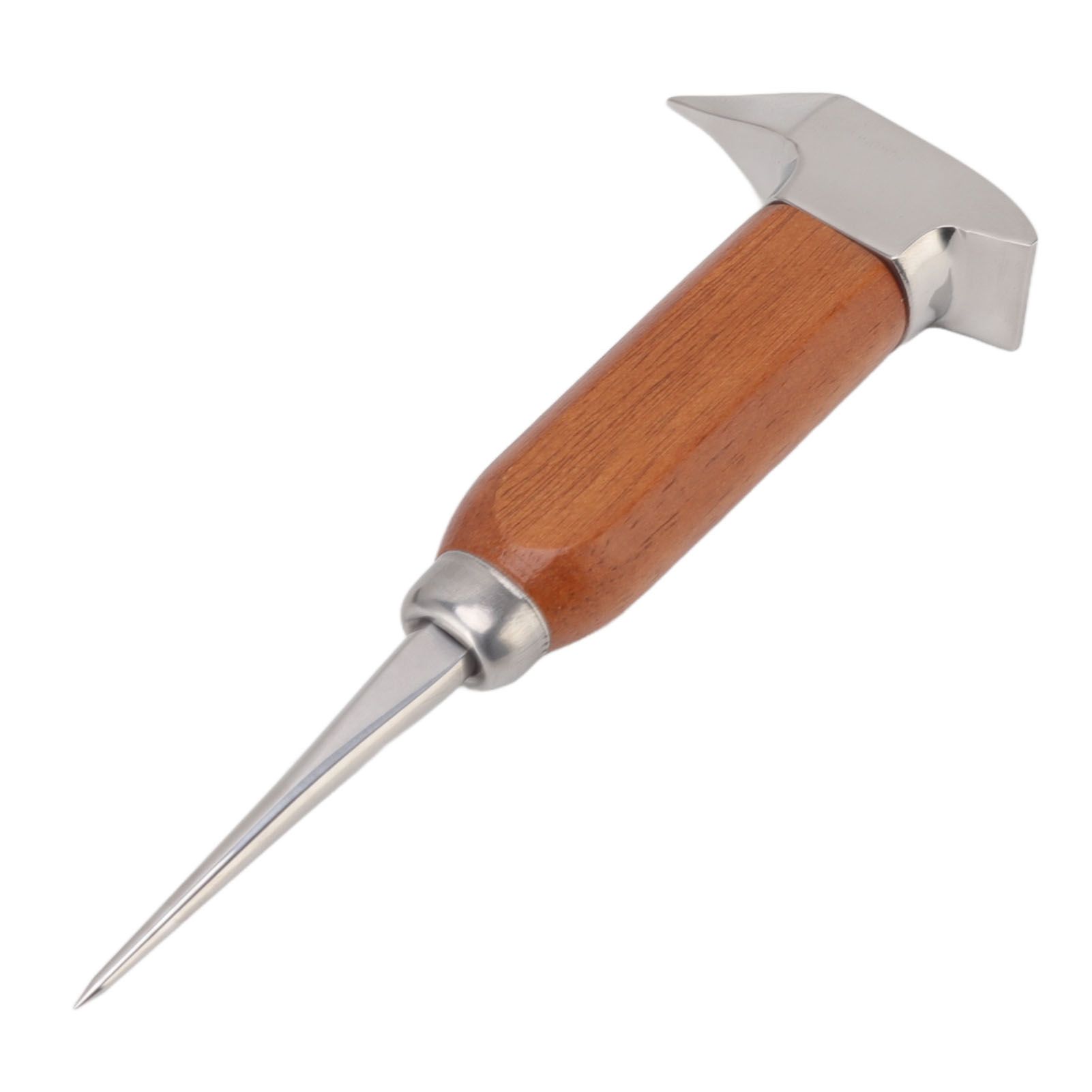 304 Stainless Steel Ice Chisel Wooden Handle Ice Chipper Hand Ice Removal Pick