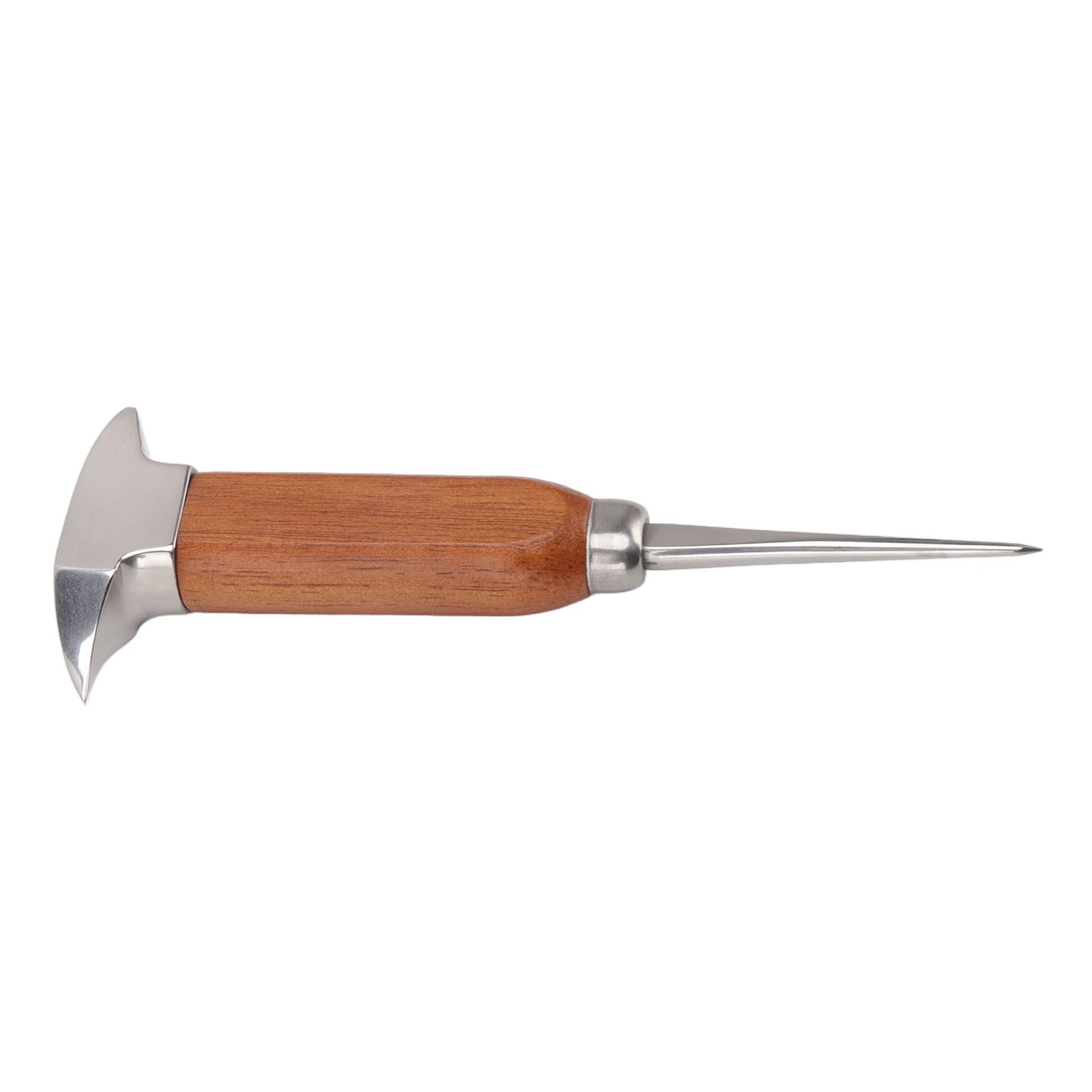 304 Stainless Steel Ice Chisel Wooden Handle Ice Chipper Hand Ice Removal Pick view 8