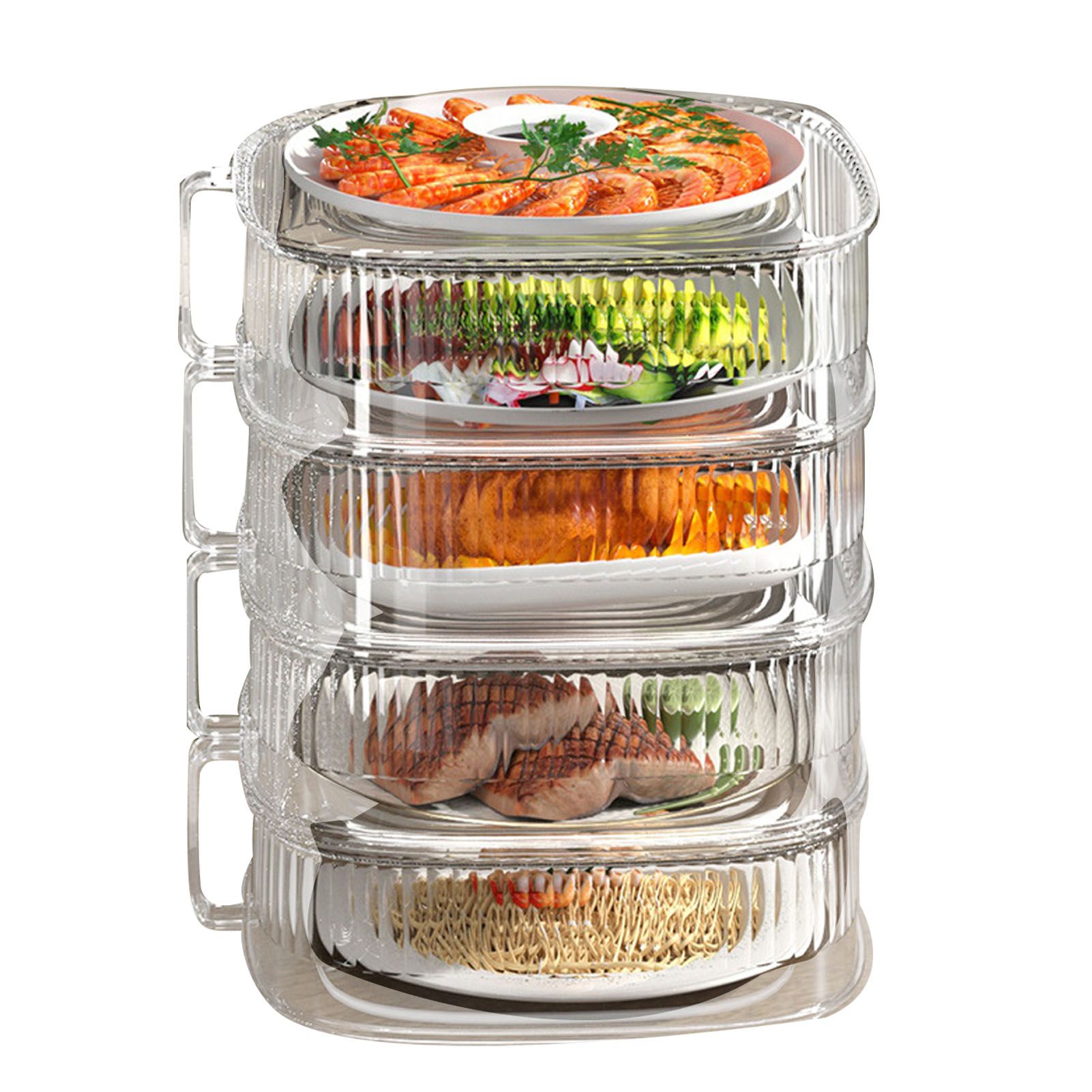 Insulation Vegetable Dish Cover Multifunctional Leftovers Cover Kitchen Table view 4