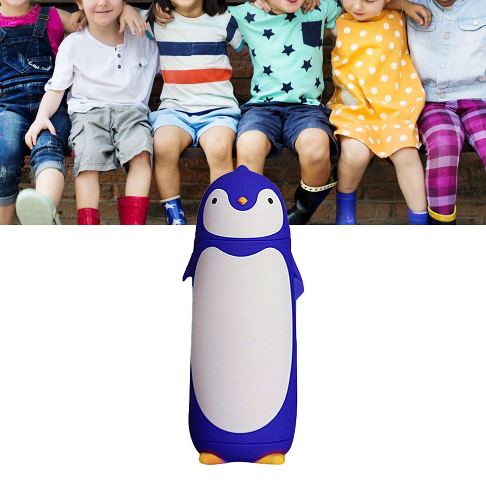 Water Bottle Penguin Design Heat Insulation 300ml Portable Water Cup for view 10