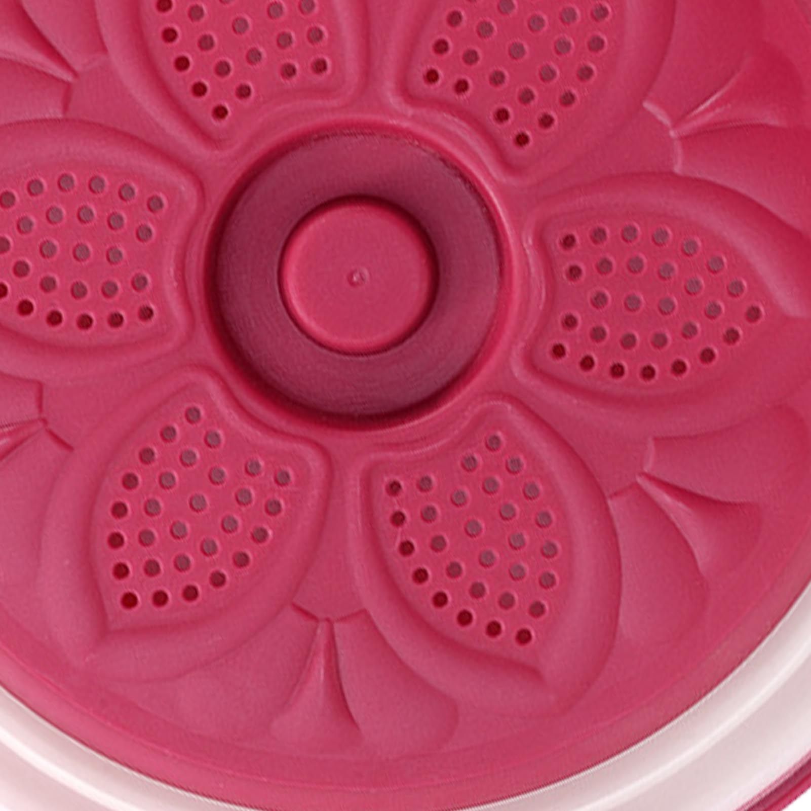 Dish Cover Foldable Drain Basket Dustproof Microwave Cover Splatter Guard for view 9