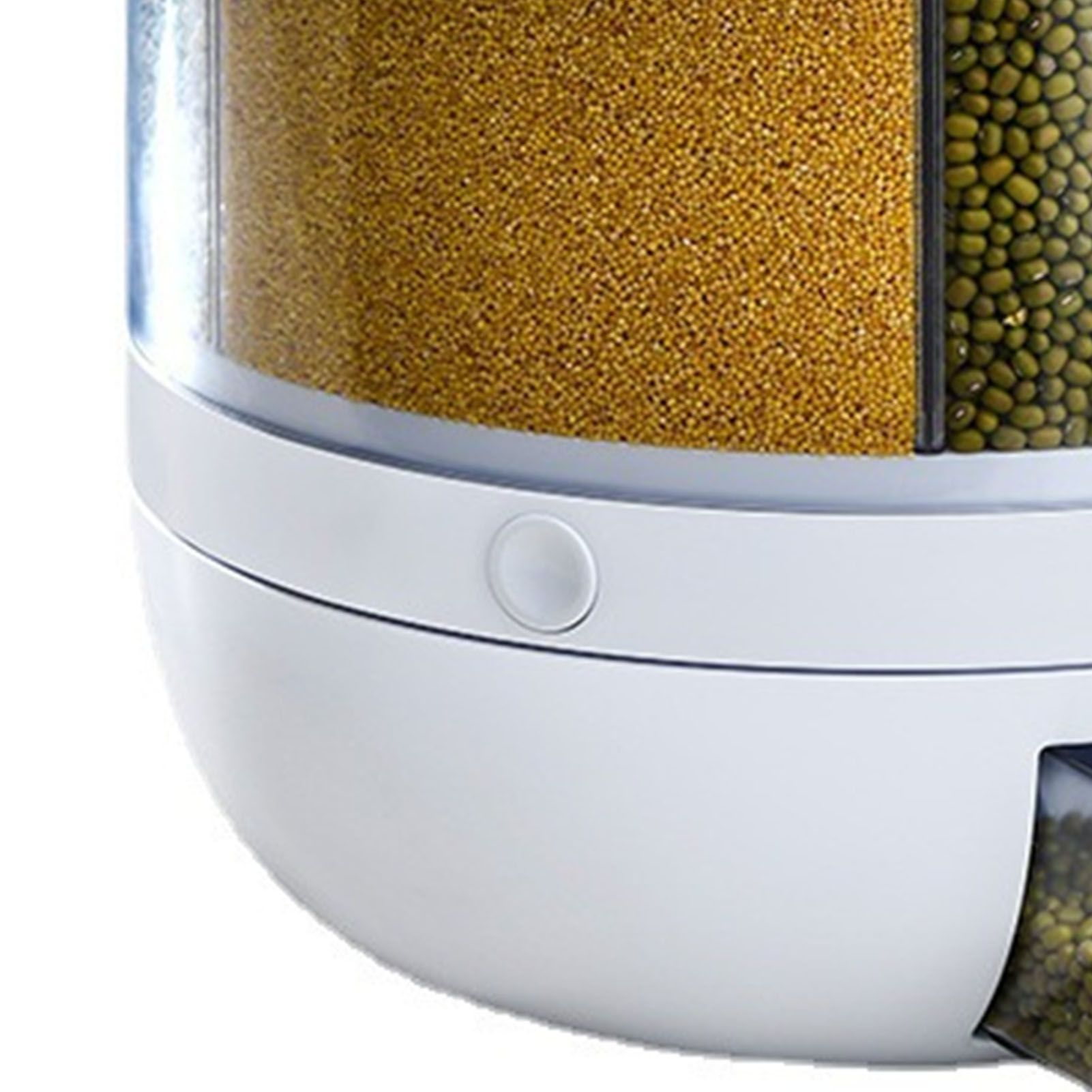 Grains Separate Storage Box Sealed Rotating Rice Bucket Home Insect Damp Proof view 8
