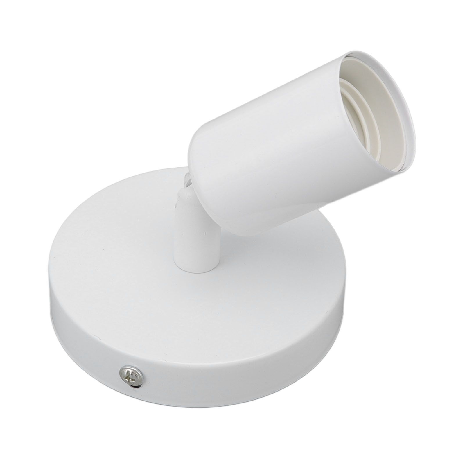 E26 E27 Wall Lamp Holder Modern Simple Wall Lamp Base for Bedroom Living Room view 2