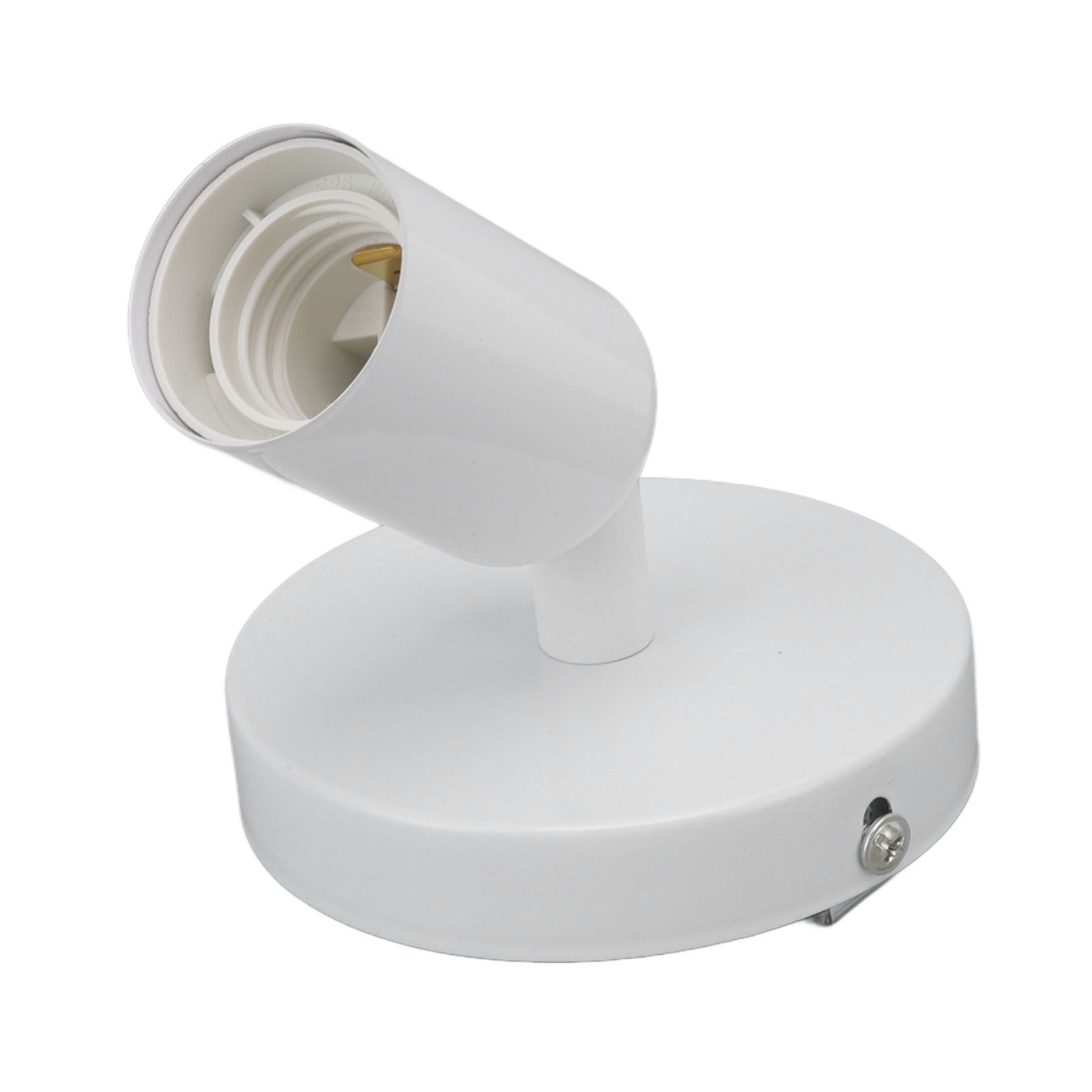 E26 E27 Wall Lamp Holder Modern Simple Wall Lamp Base for Bedroom Living Room view 5
