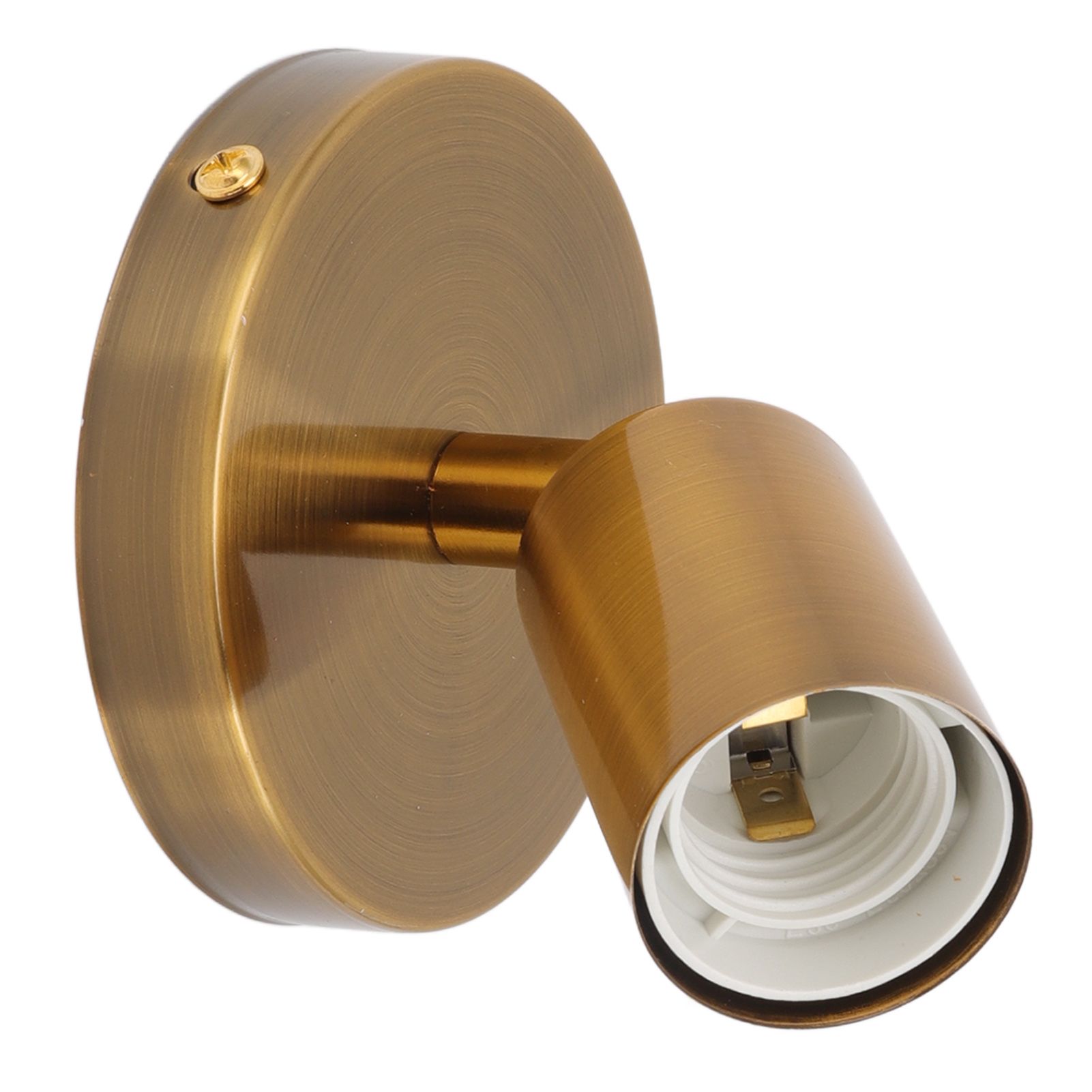 E27 E26 Wall Lamp Base 180 Degrees Up and Down Adjustable Iron Decoration Bulb view 9