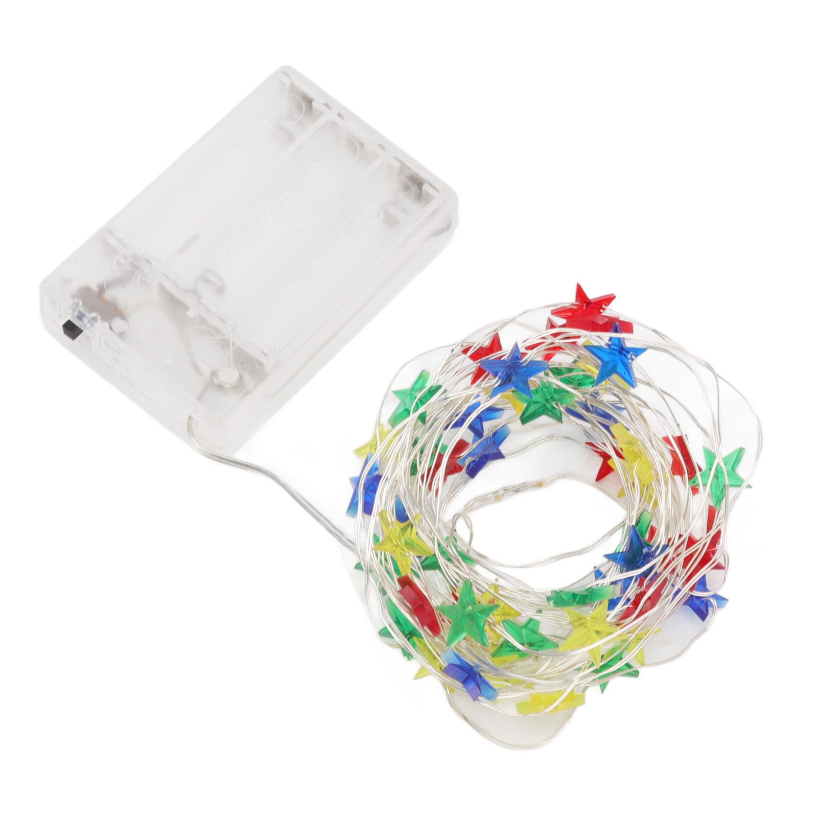 2 Sets Pentagram LED String Lights Battery Operated Fairy Star Lamp String view 4