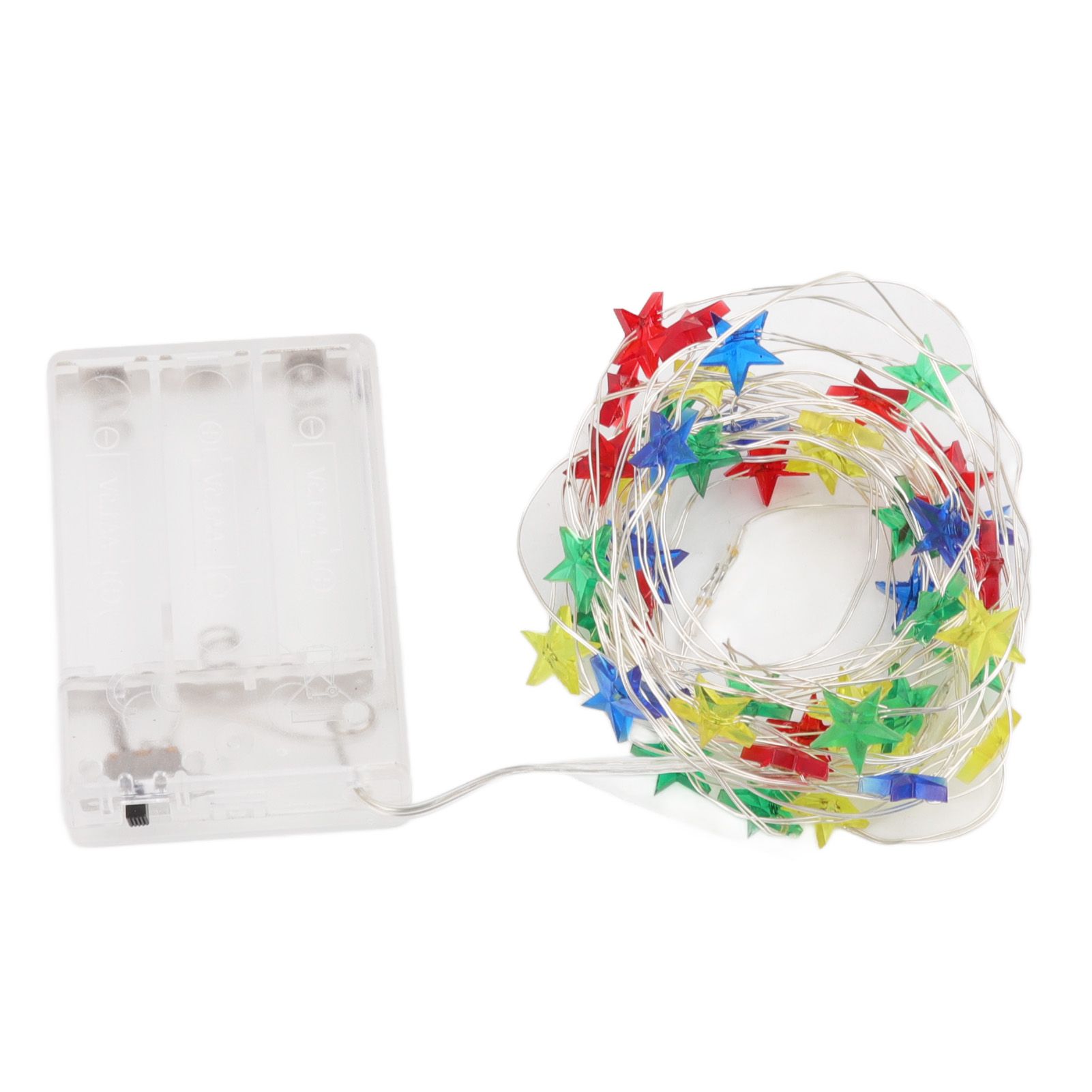 2 Sets Pentagram LED String Lights Battery Operated Fairy Star Lamp String view 5