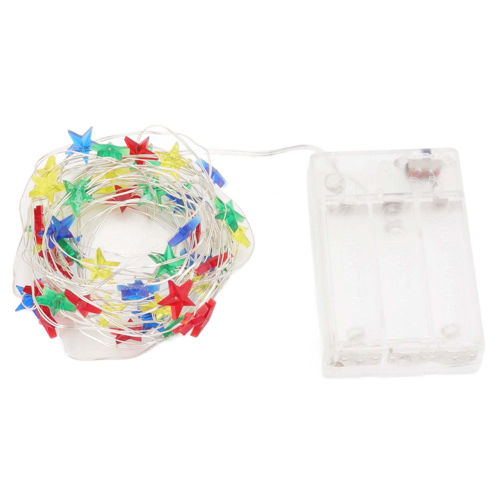2 Sets Pentagram LED String Lights Battery Operated Fairy Star Lamp String view 9