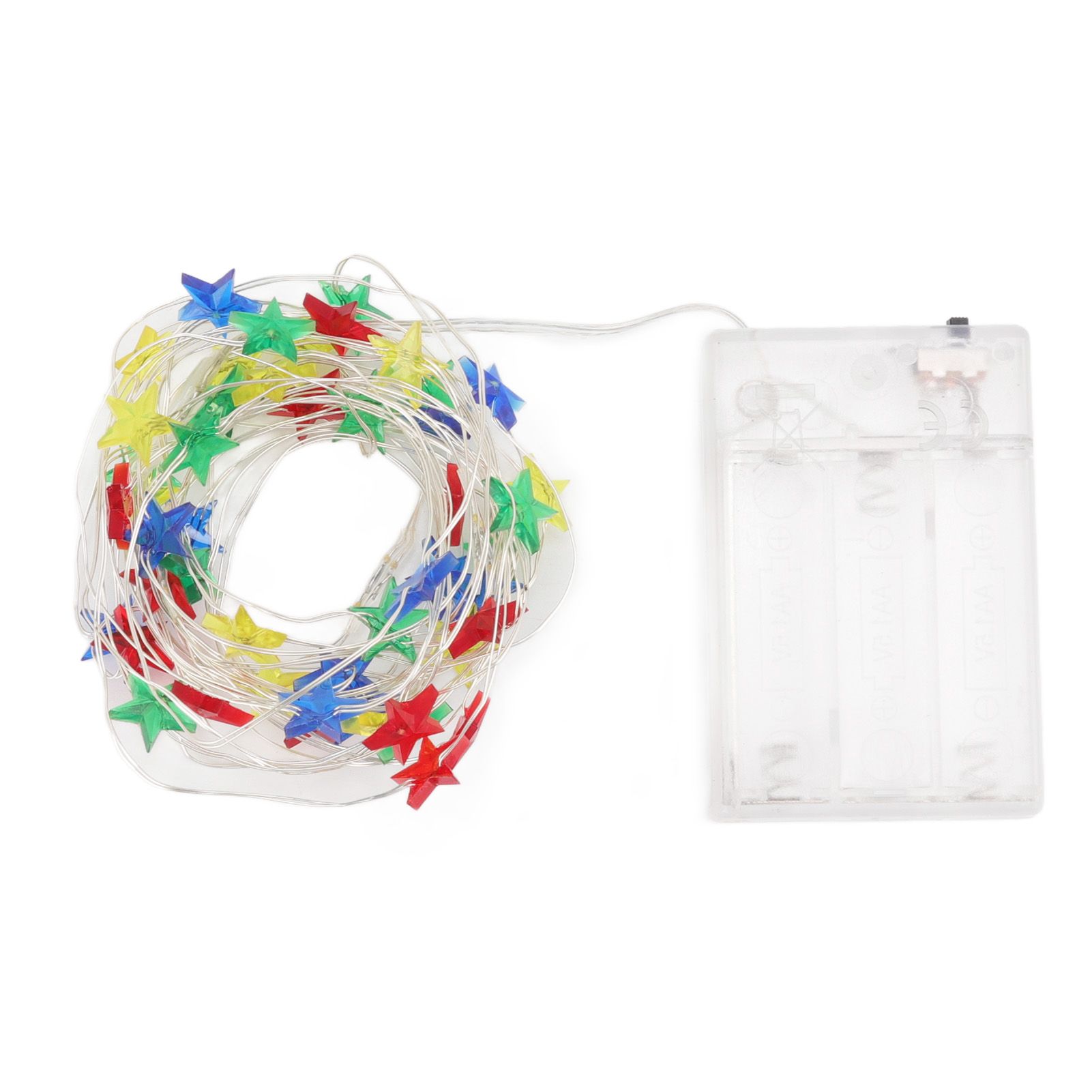 2 Sets Pentagram LED String Lights Battery Operated Fairy Star Lamp String view 10