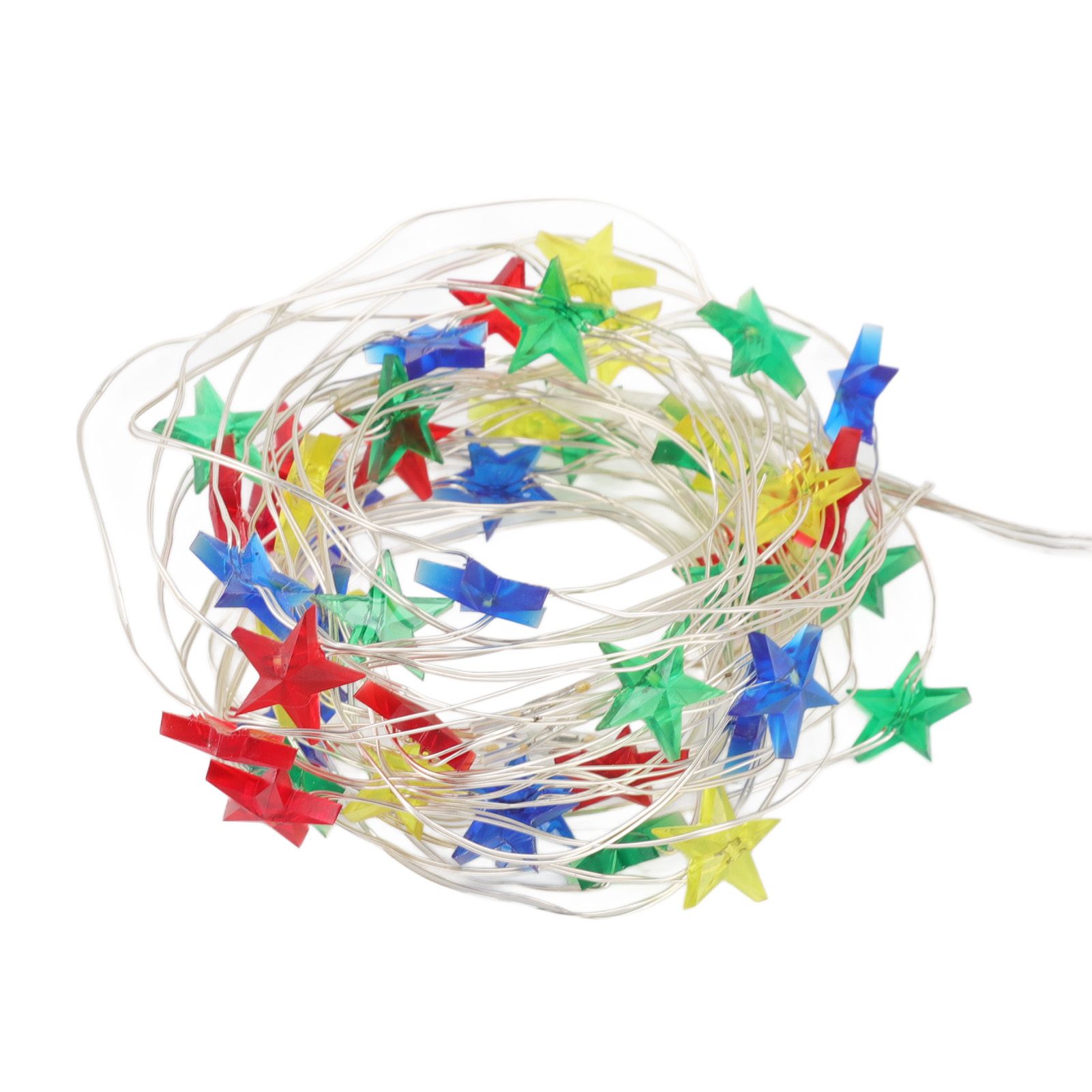 2 Sets Pentagram LED String Lights Battery Operated Fairy Star Lamp String view 13