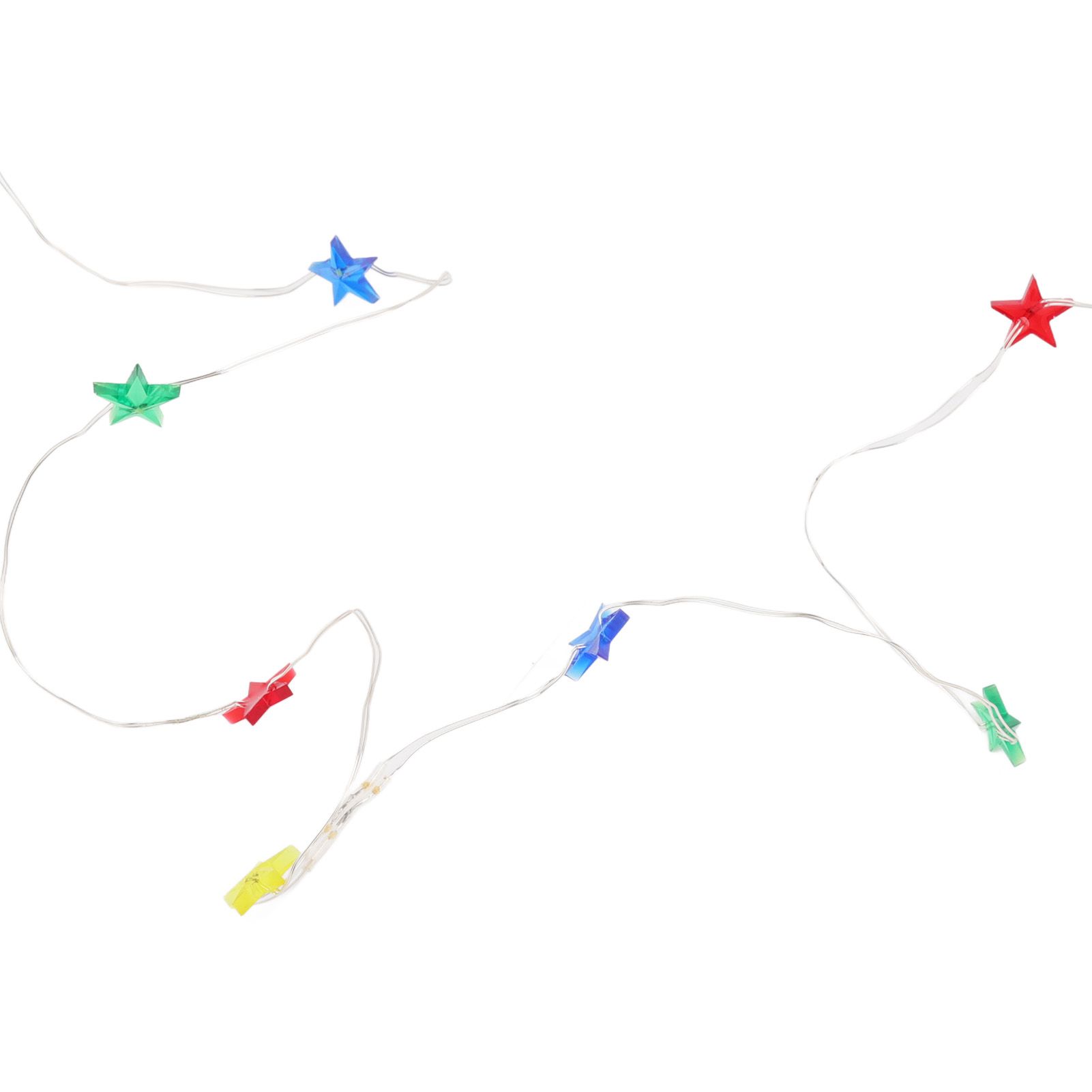 2 Sets Pentagram LED String Lights Battery Operated Fairy Star Lamp String view 14