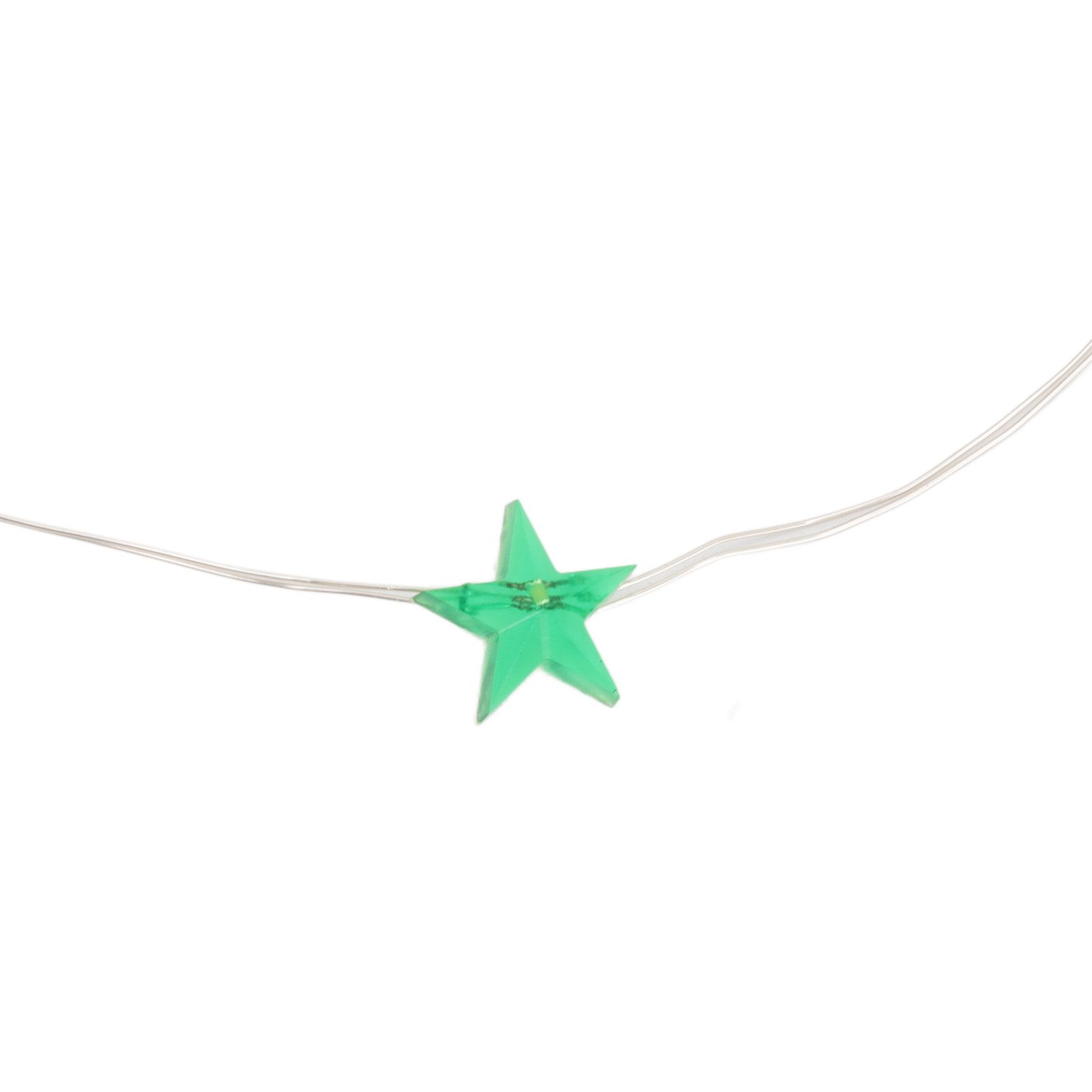 2 Sets Pentagram LED String Lights Battery Operated Fairy Star Lamp String view 15