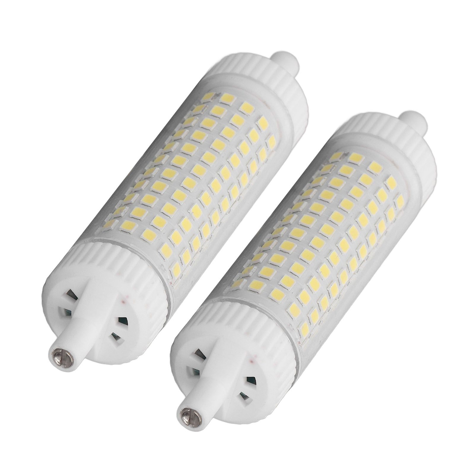 2Pcs R7S LED Light Bulb 118mm Dimmable 15W 154 LEDs Double Ended Floodlight view 3