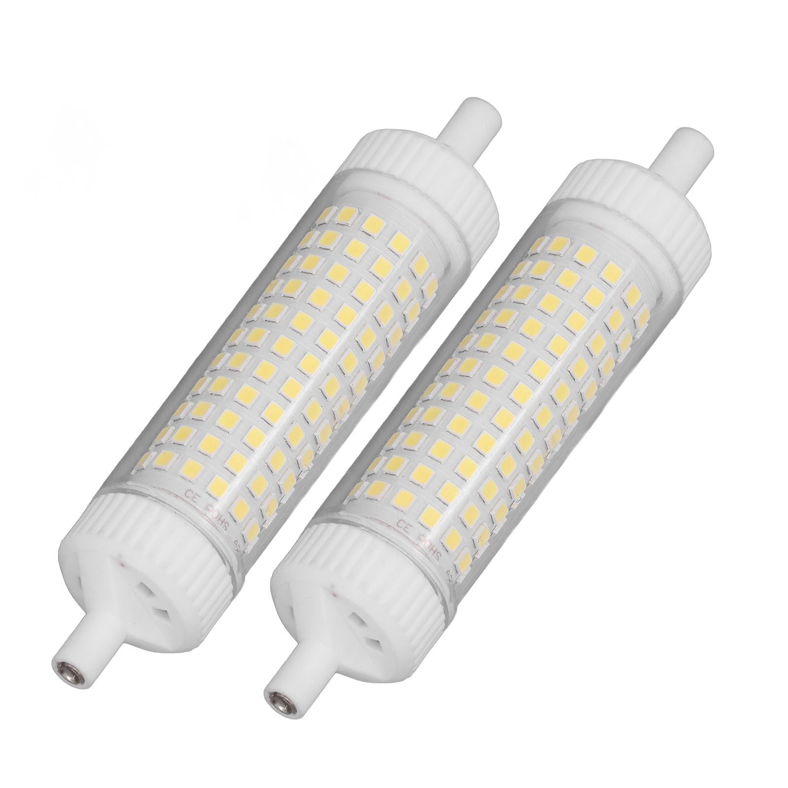 2Pcs R7S LED Light Bulb 118mm Dimmable 15W 154 LEDs Double Ended Floodlight view 5
