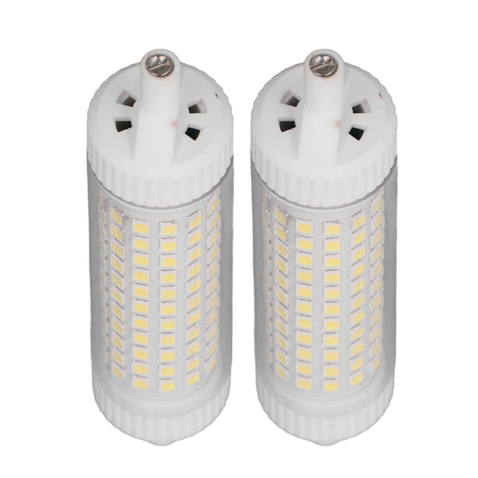 2Pcs R7S LED Light Bulb 118mm Dimmable 15W 154 LEDs Double Ended Floodlight view 9