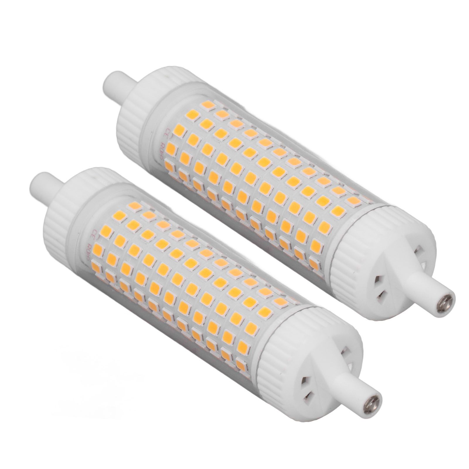 2Pcs R7S LED Light Bulb 118mm Dimmable 15W 154 LEDs Double Ended Floodlight view 3