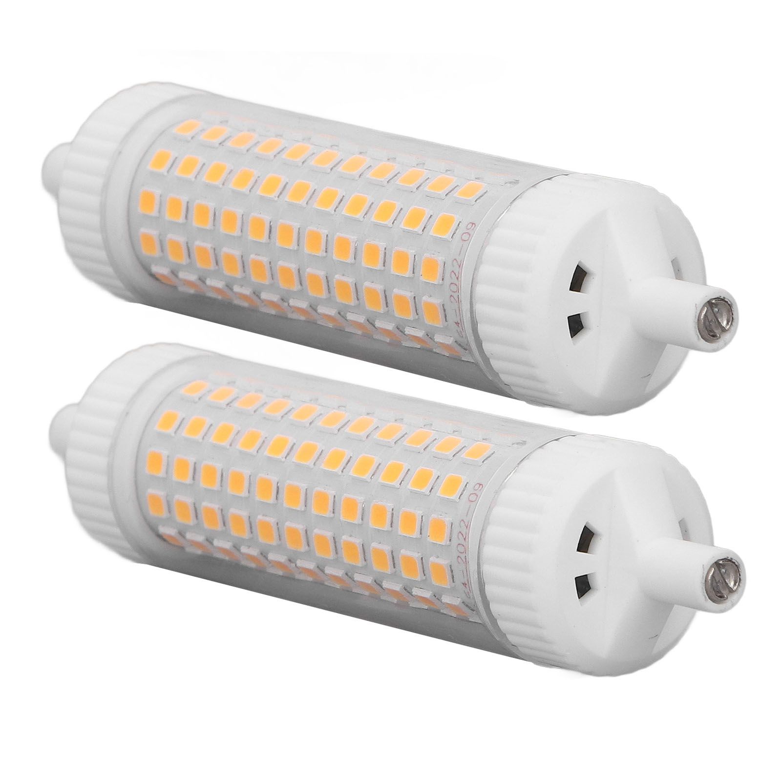 2Pcs R7S LED Light Bulb 118mm Dimmable 15W 154 LEDs Double Ended Floodlight view 7