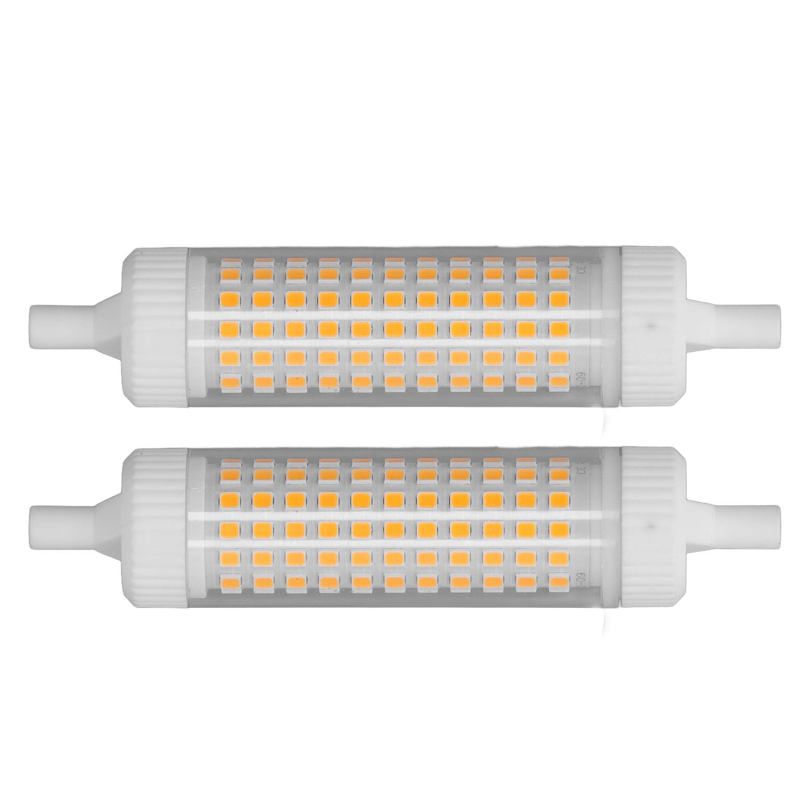 2Pcs R7S LED Light Bulb 118mm Dimmable 15W 154 LEDs Double Ended Floodlight view 10