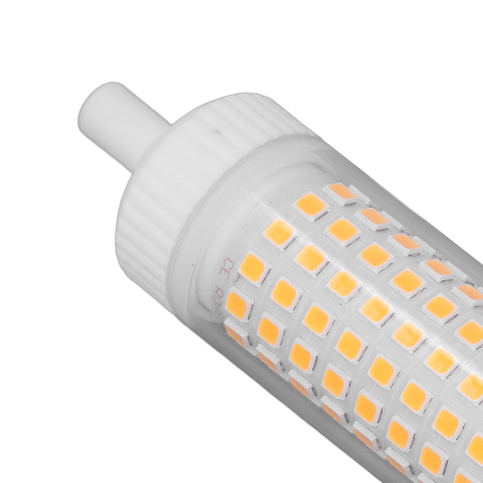2Pcs R7S LED Light Bulb 118mm Dimmable 15W 154 LEDs Double Ended Floodlight view 13