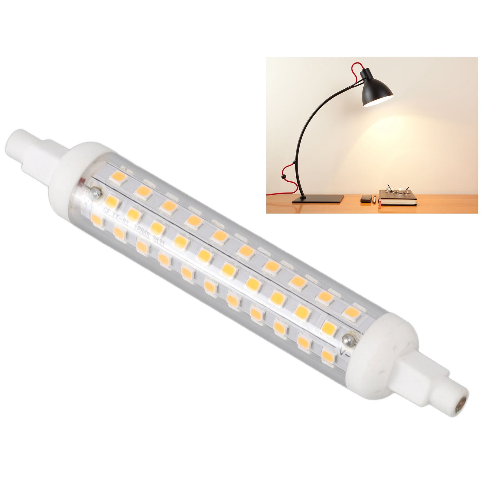 Double Ended Corn Light Bulb 86 LED Beads High Light Warm Light Replacement view 12
