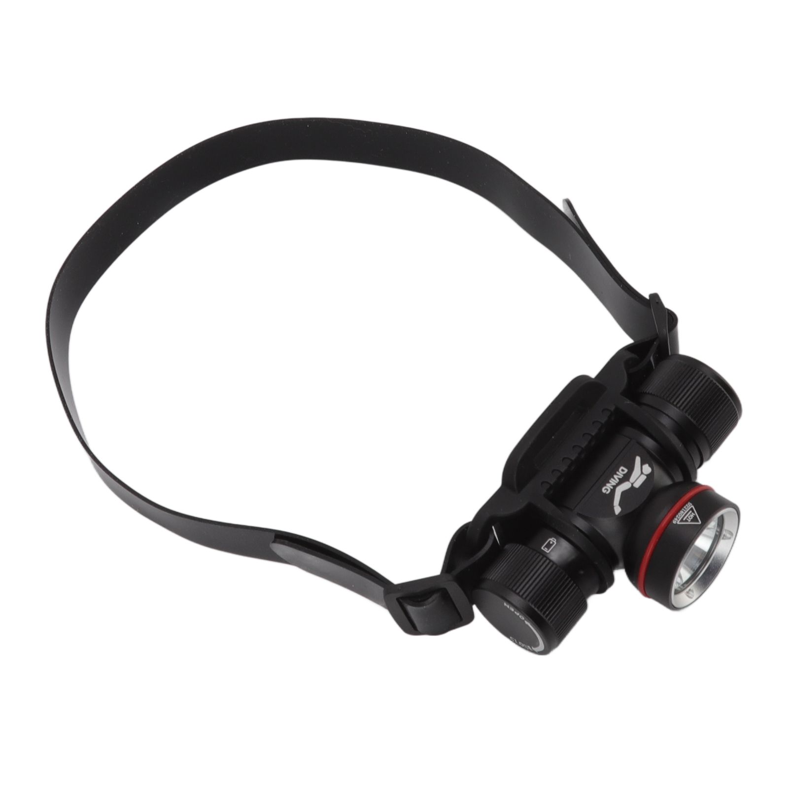 Diving Headlamp 1500LM Yellow Light LED Diving Head Lamp IPX8 Waterproof view 2
