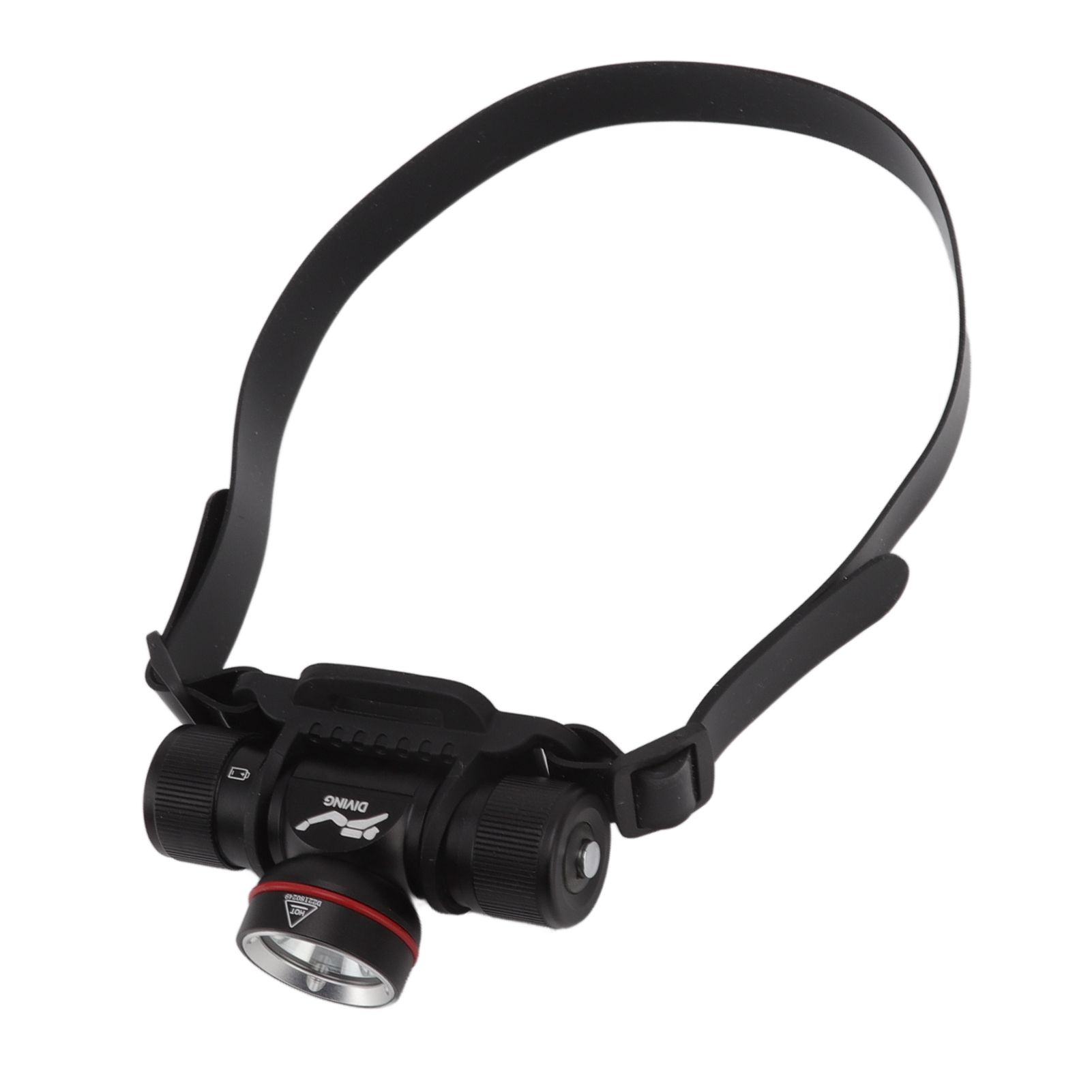 Diving Headlamp 1500LM Yellow Light LED Diving Head Lamp IPX8 Waterproof view 3