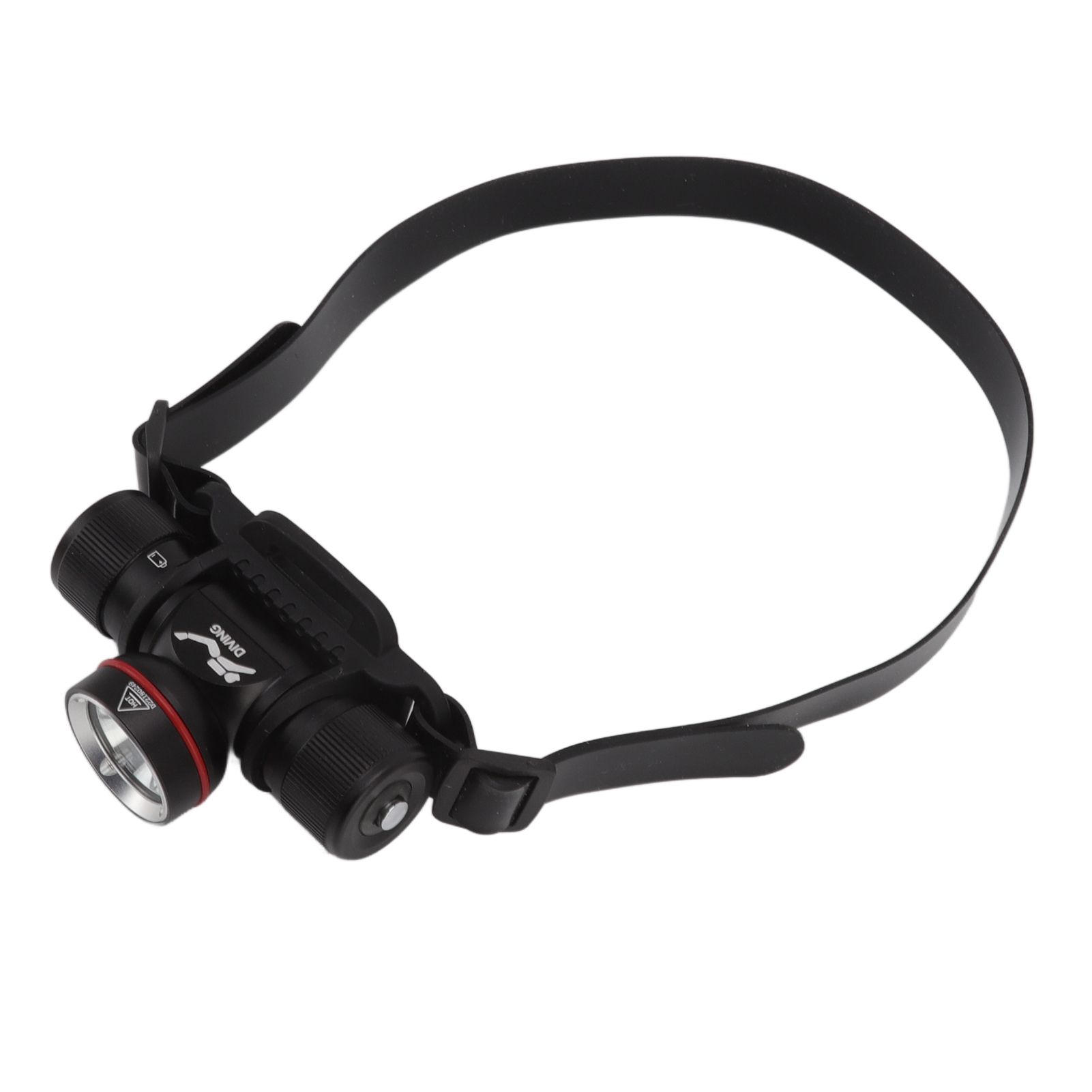 Diving Headlamp 1500LM Yellow Light LED Diving Head Lamp IPX8 Waterproof view 4