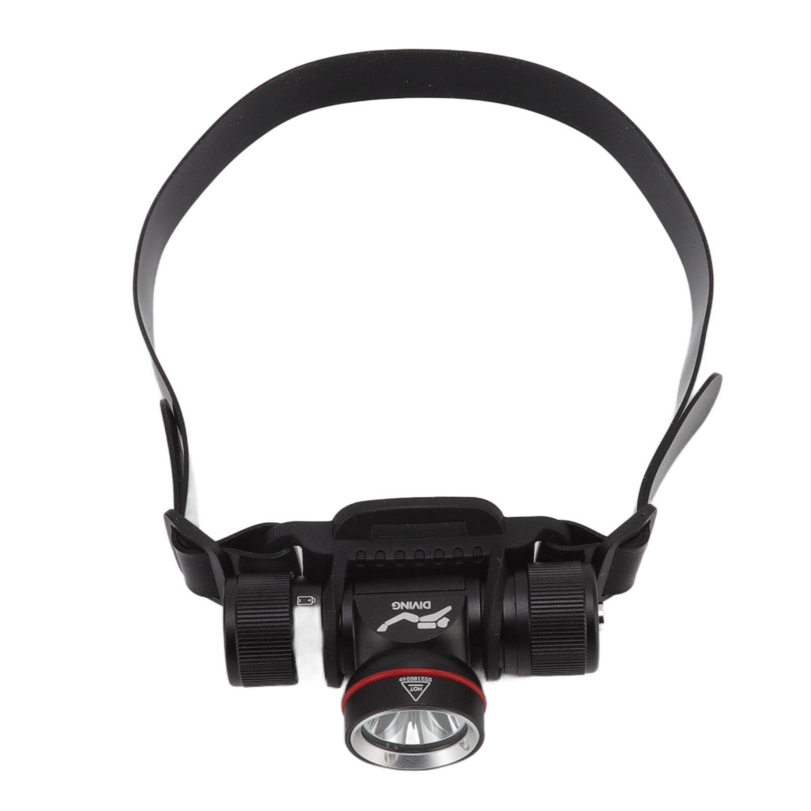 Diving Headlamp 1500LM Yellow Light LED Diving Head Lamp IPX8 Waterproof view 7
