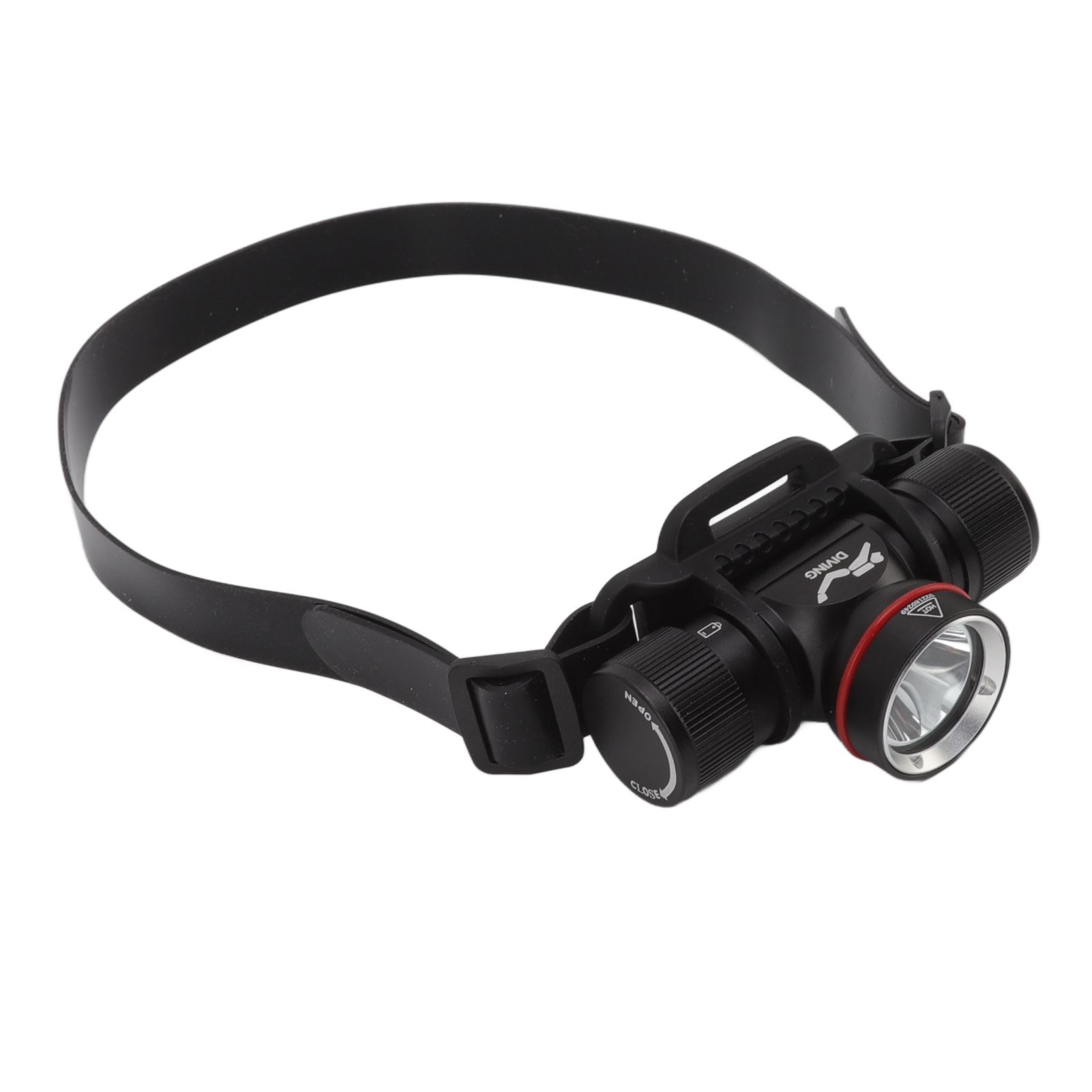 Diving Headlamp 1500LM Yellow Light LED Diving Head Lamp IPX8 Waterproof view 9