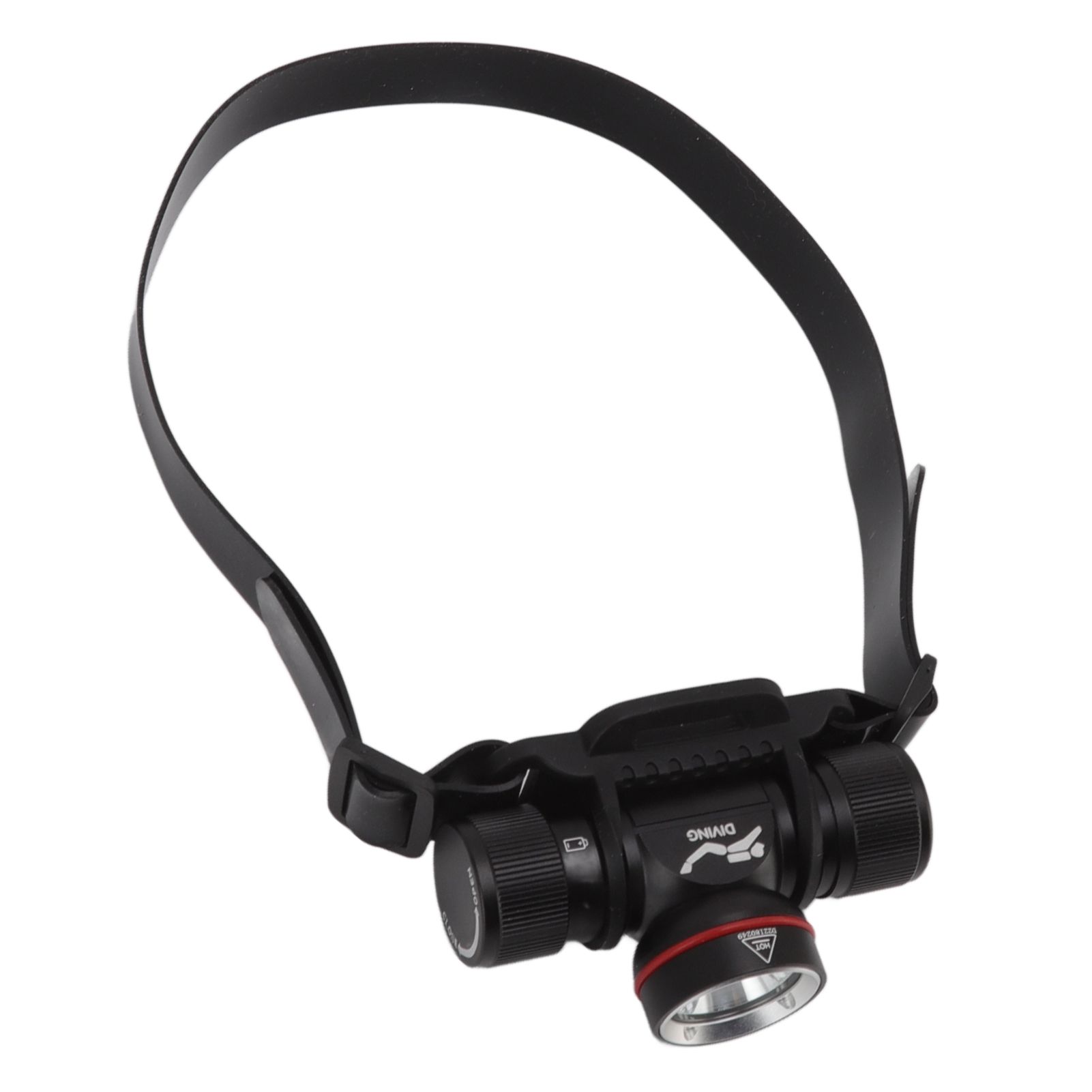 Diving Headlamp 1500LM Yellow Light LED Diving Head Lamp IPX8 Waterproof view 10