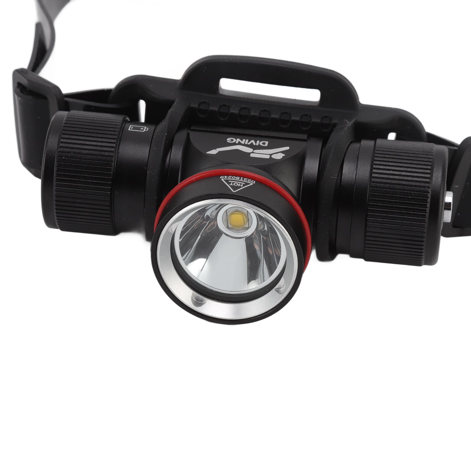 Diving Headlamp 1500LM Yellow Light LED Diving Head Lamp IPX8 Waterproof view 14