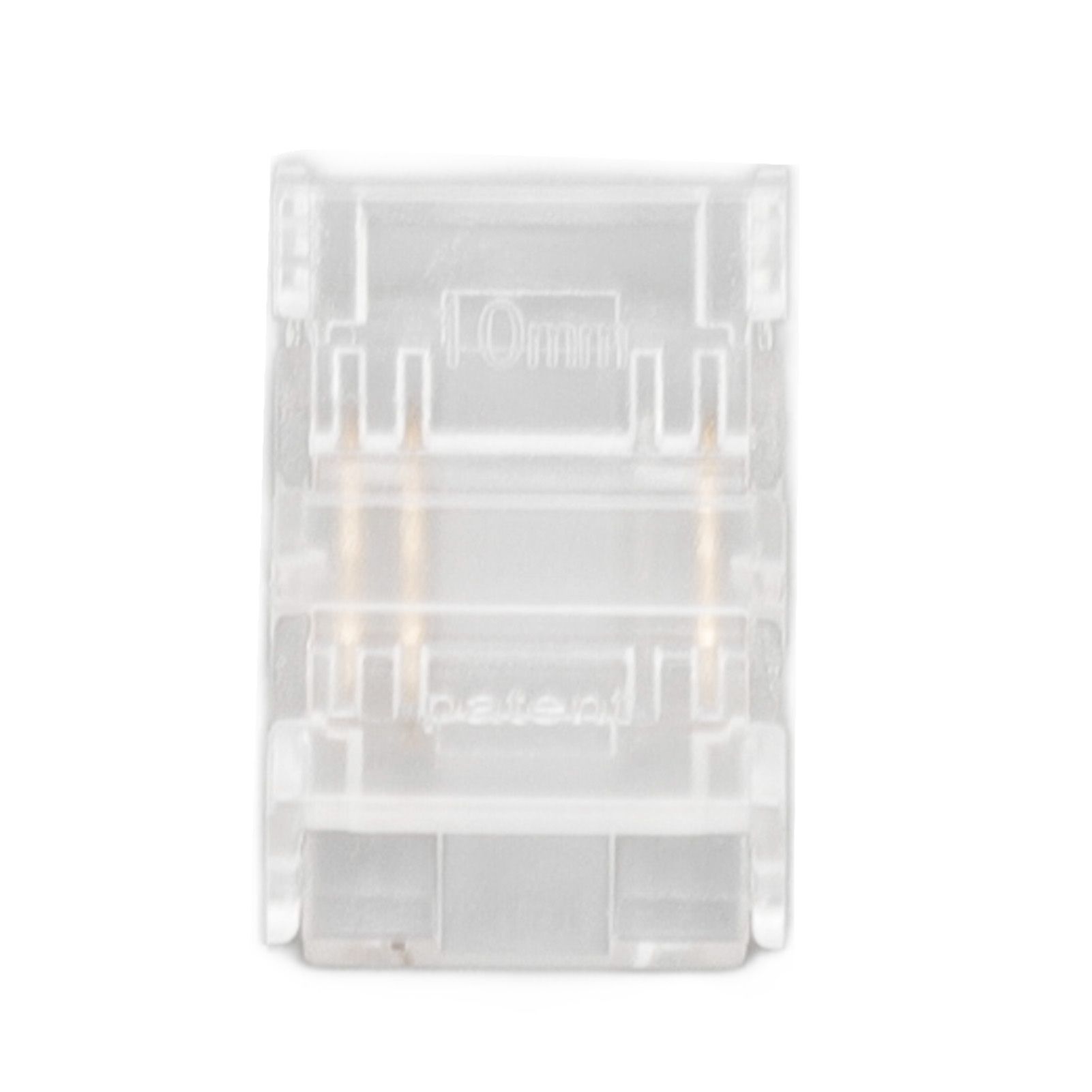 10 Pcs 3Pin 10mm COB LED Strip Connectors Strip to Strip Quick Connection view 15