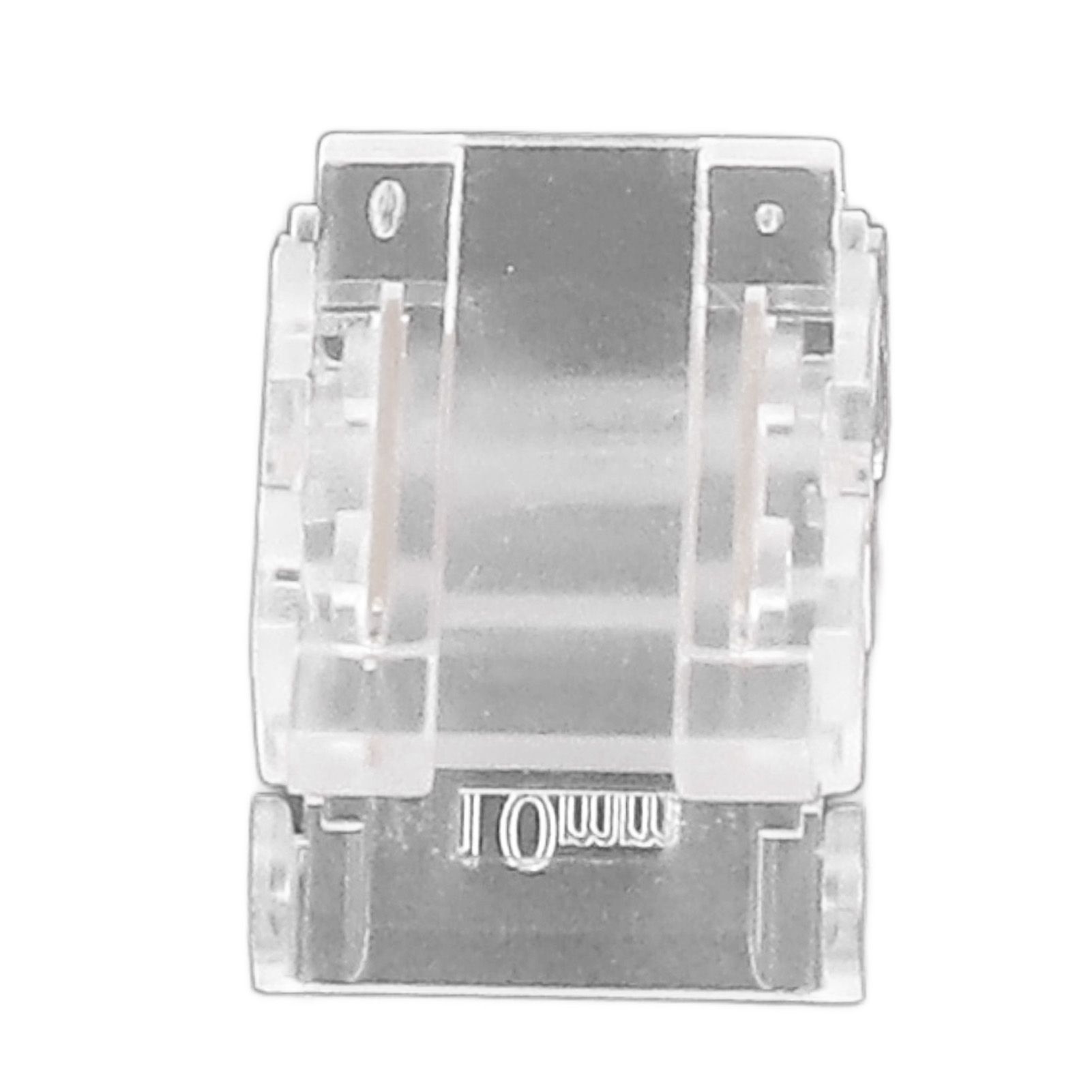 10 Pcs 2Pin 10mm LED Strip Connectors Strip to Strip Quick Connect Solderless view 15