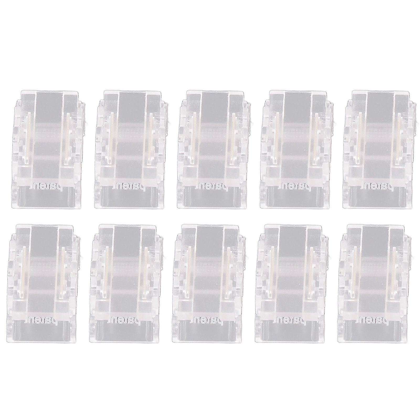 10 Pcs LED Light Strip Connectors 2Pin 8mm Strip to Strip Solderless COB LED view 5