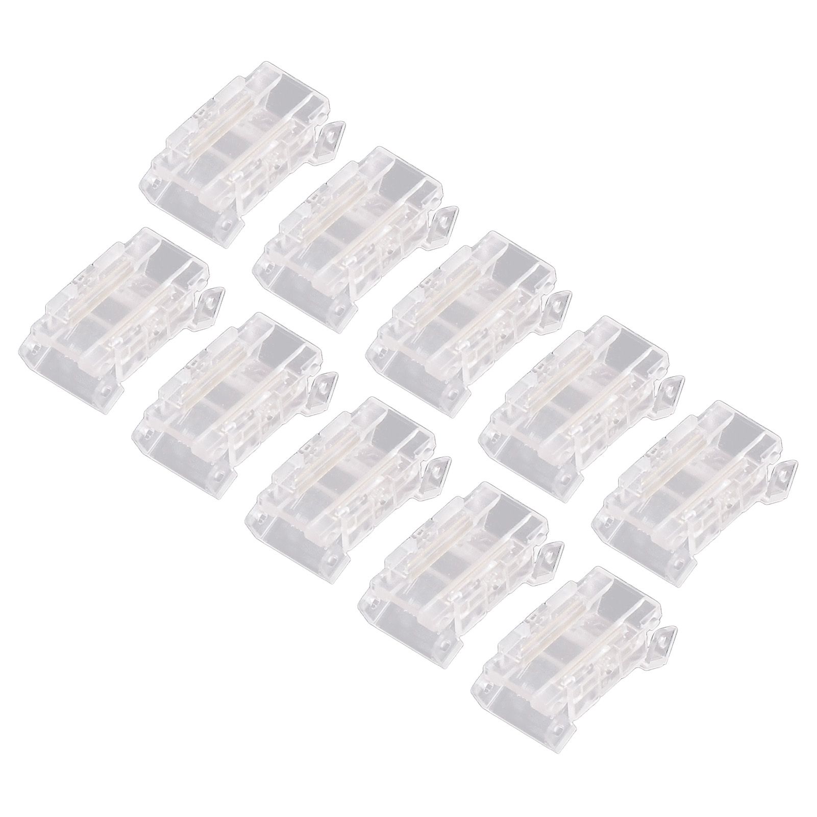 10 Pcs LED Light Strip Connectors 2Pin 8mm Strip to Strip Solderless COB LED view 6