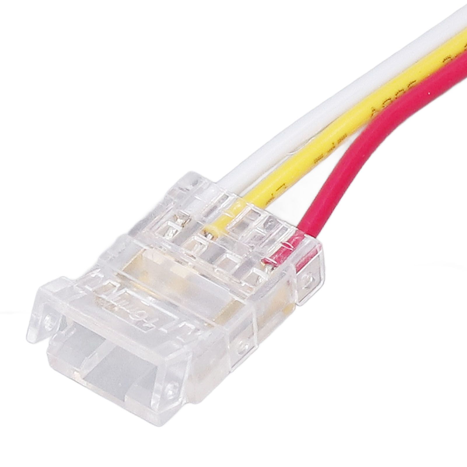 10pcs LED Strip Light Connector Kit 3Pin 10mm Quick Connection Strong view 13