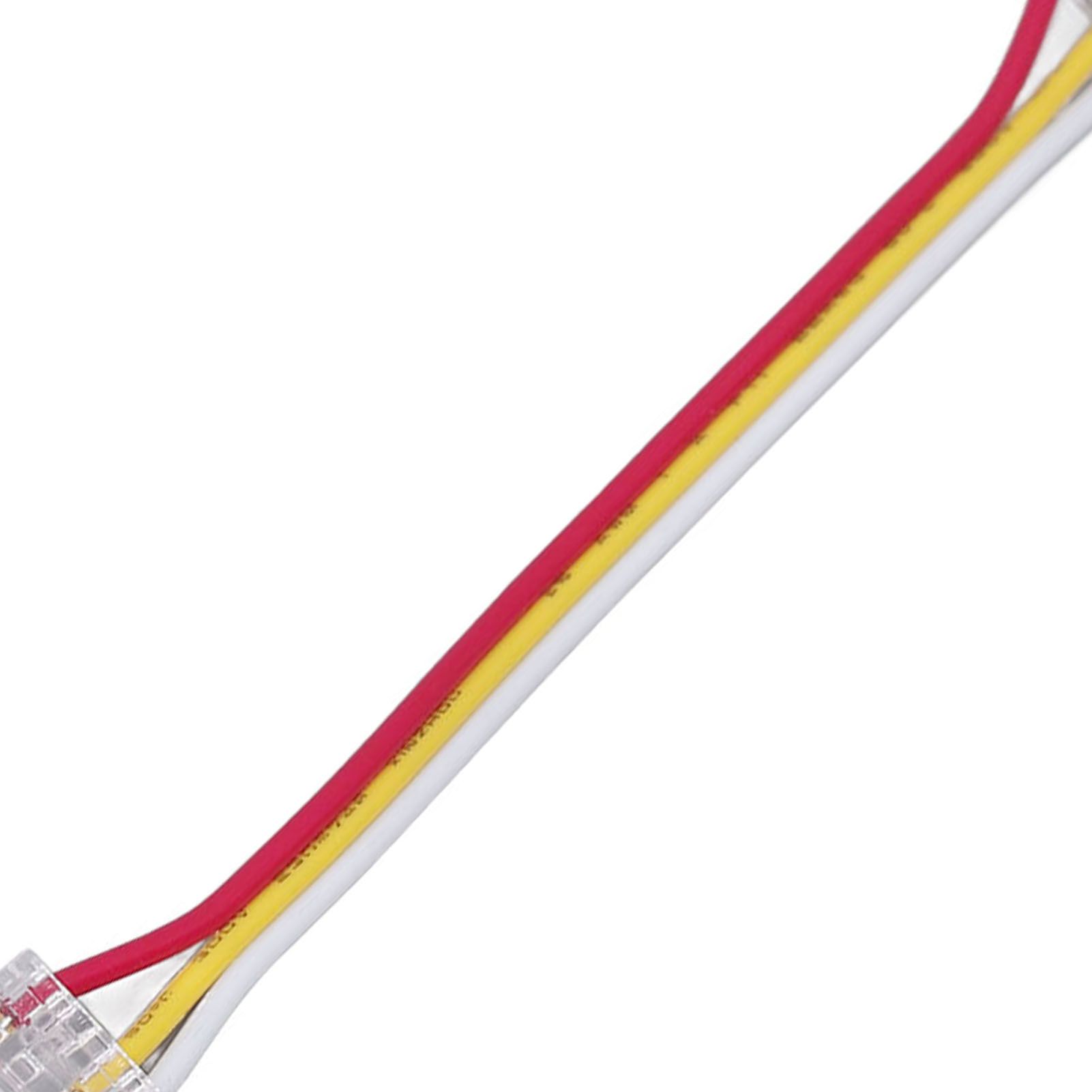 10pcs LED Strip Light Connector Kit 3Pin 10mm Quick Connection Strong view 14